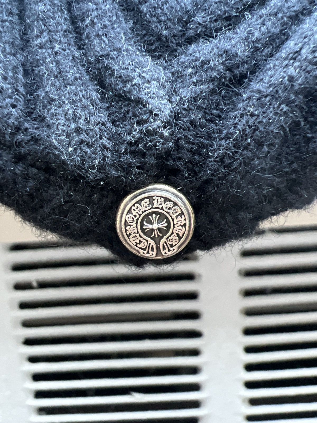 Chrome Hearts Chrome Hearts Cashmere Plus Cross Patch Beanie Size ONE SIZE - 7 Thumbnail