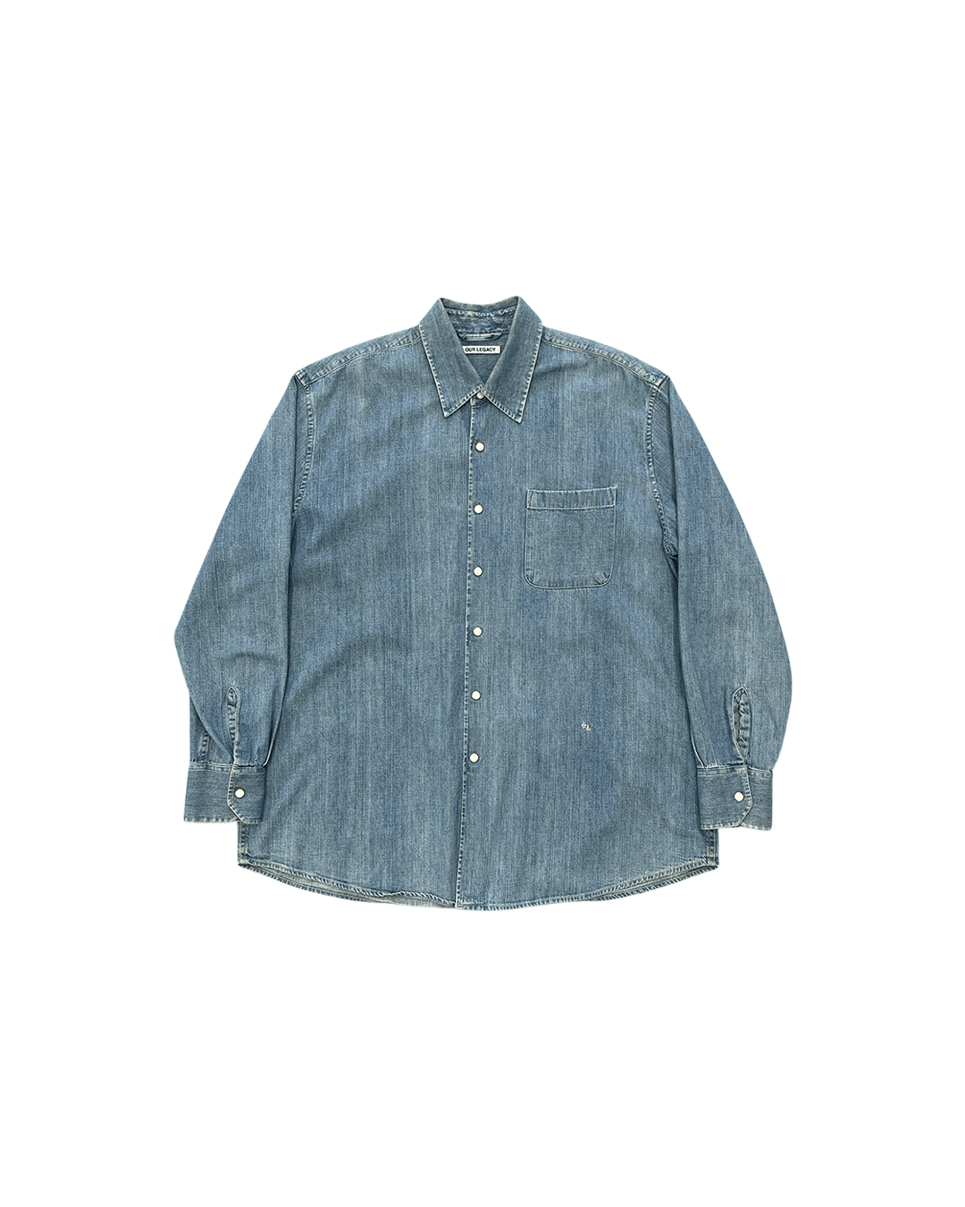 Our Legacy Our Legacy Above Vintage Denim Shirt Size US M / EU 48-50 / 2 - 1 Thumbnail