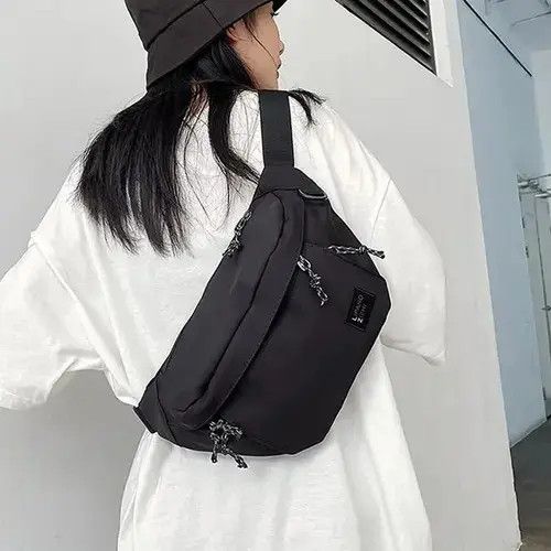 Other Black Hip Hop Belt Bag Size ONE SIZE - 1 Thumbnail