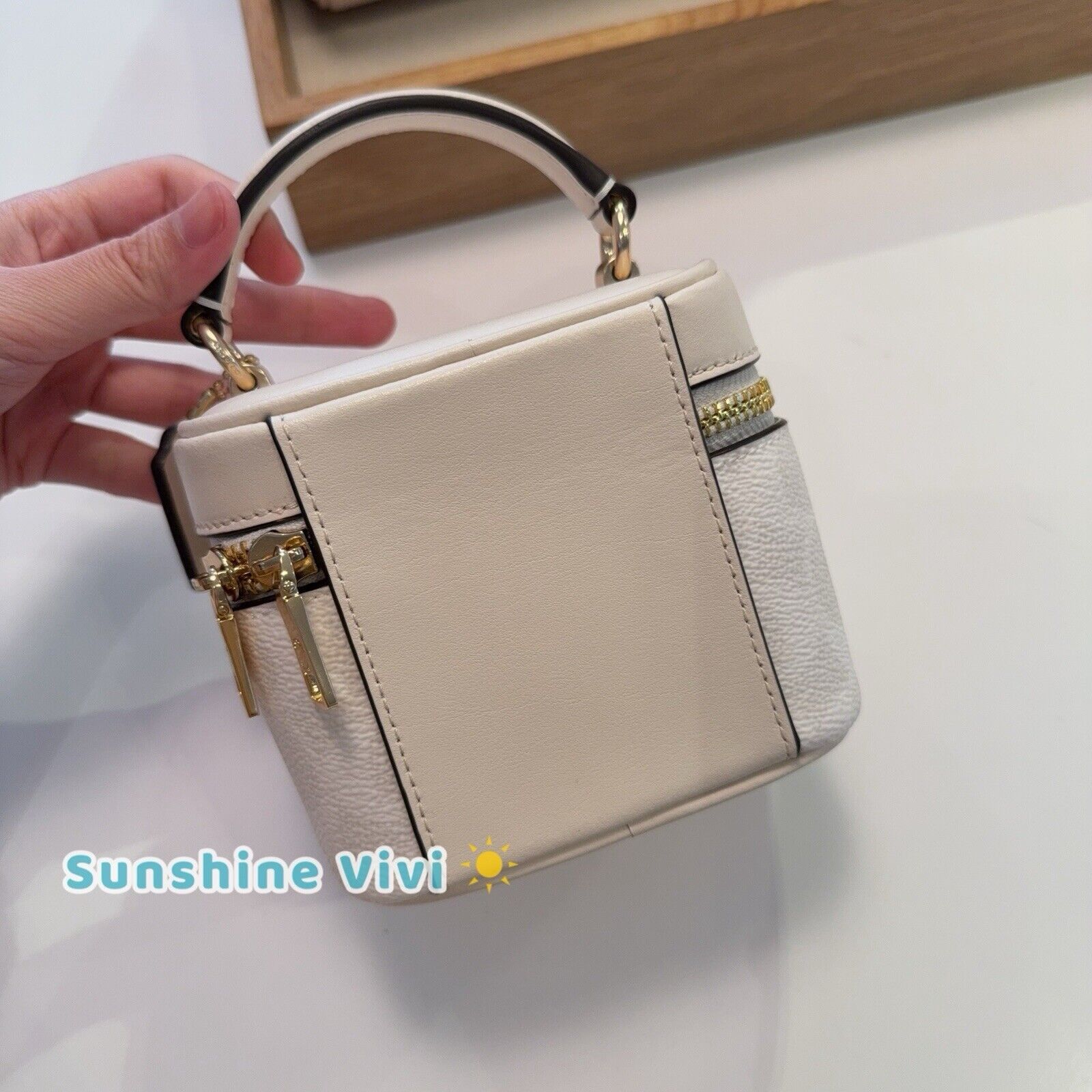 Coach NWT Coach Ava Crossbody Bag Canvas CY732 White /Chalk Size ONE SIZE - 3 Thumbnail
