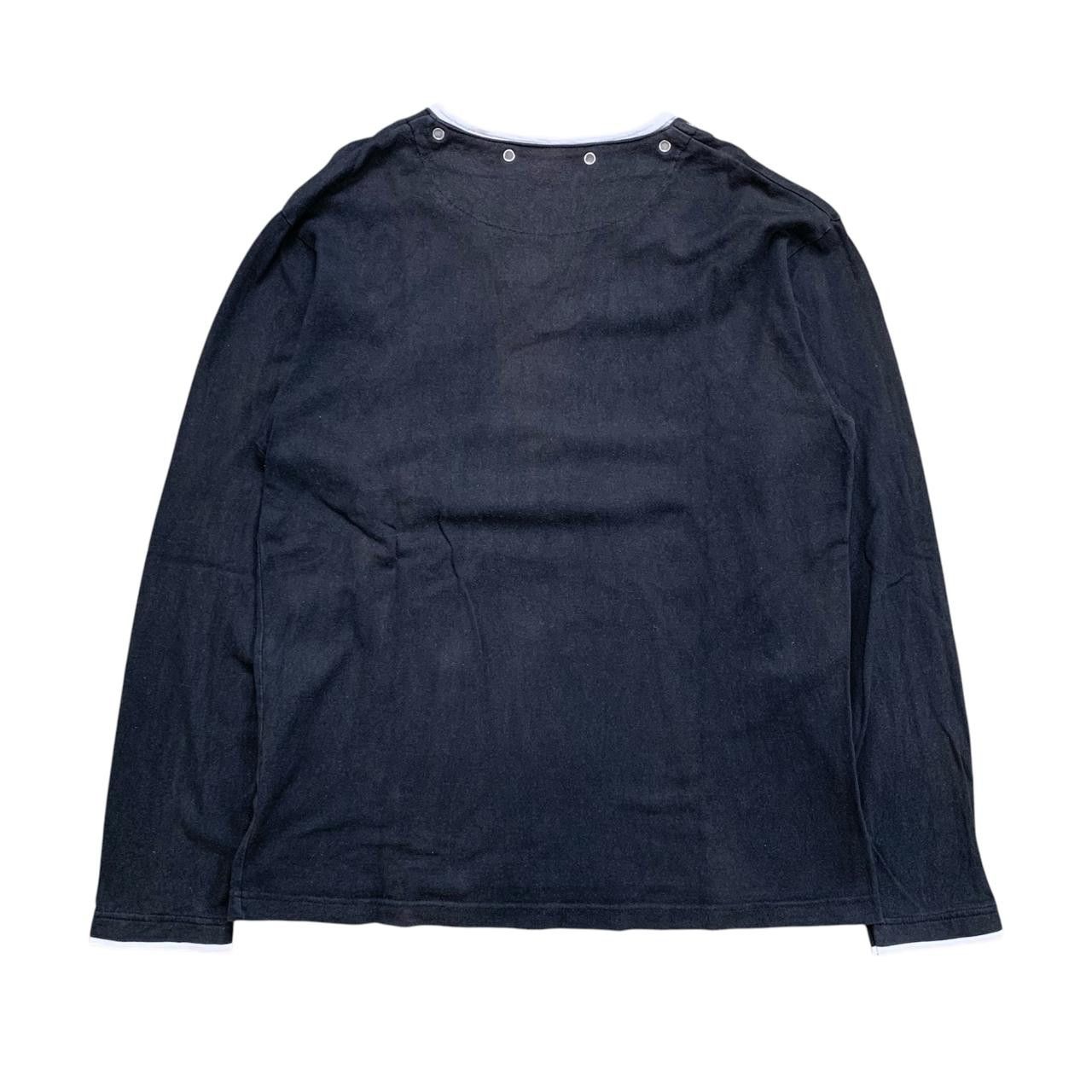 If Six Was Nine × Japanese Brand × Le Grande Bleu (L.G.B.) Beaumont Carr If six was nine poem long Sleeve Size US L / EU 52-54 / 3 - 5 Thumbnail