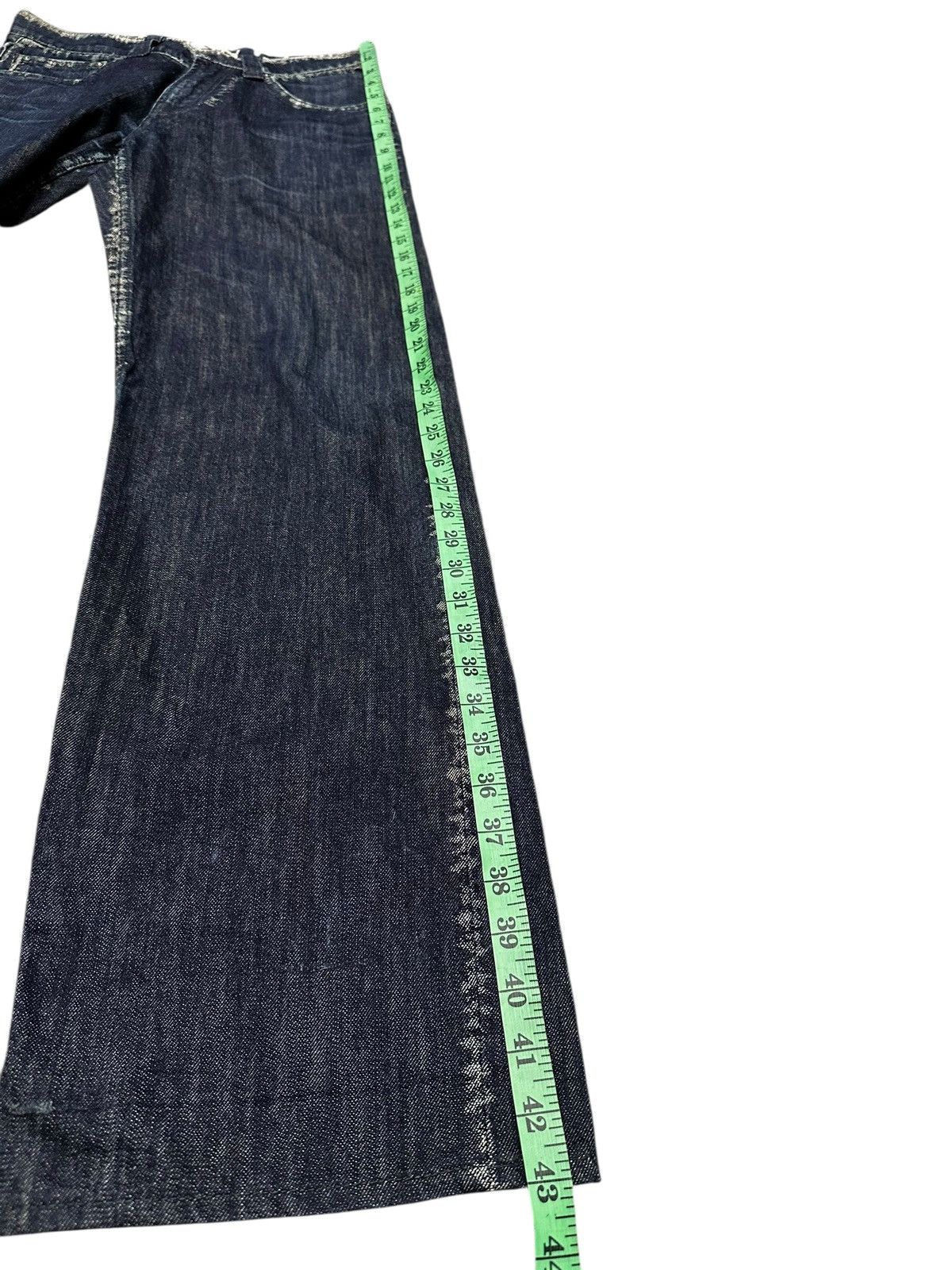 Issey Miyake Issey Miyake A-Poc Baggy Denim Pant Size US 31 - 6 Thumbnail