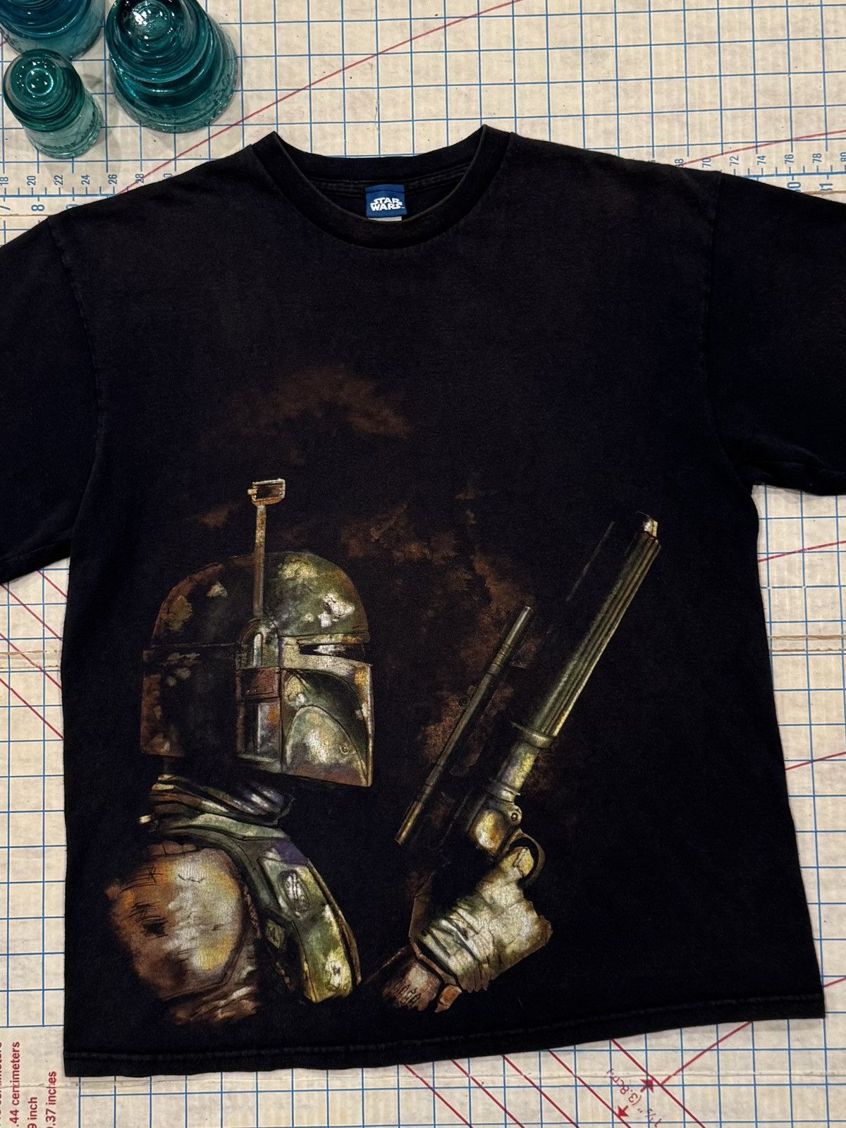 Star Wars Star Wars Bobafet Big Graphic Tee Black Size Large Mens Size US L / EU 52-54 / 3 - 3 Thumbnail
