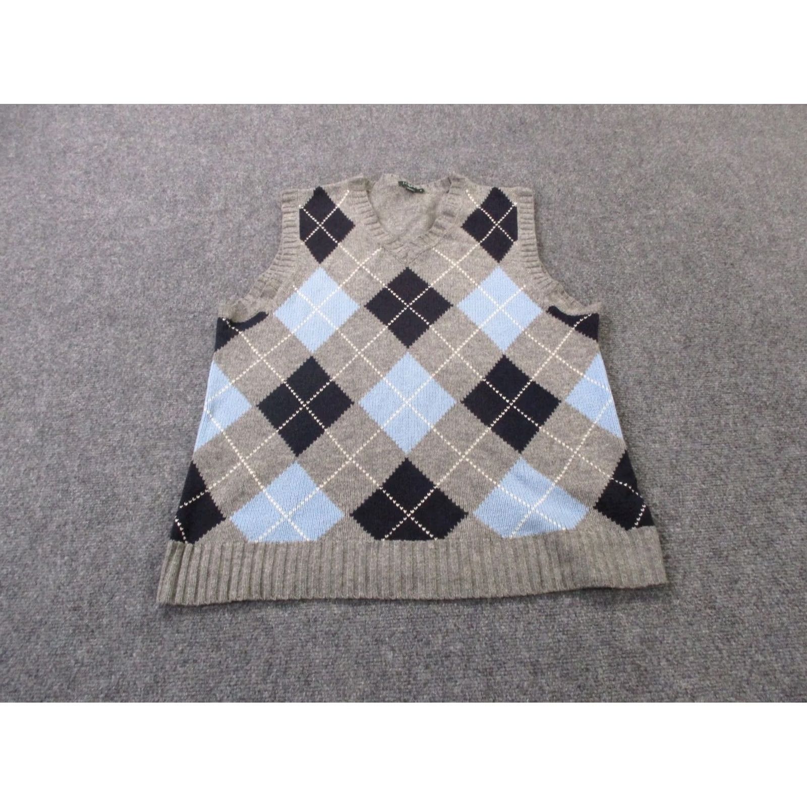 J.Crew VINTAGE J.CREW Vest Sweater Mens M Plaid Lambs Wool Golf Casual Preppy Pullover Size US M / EU 48-50 / 2 - 2 Thumbnail
