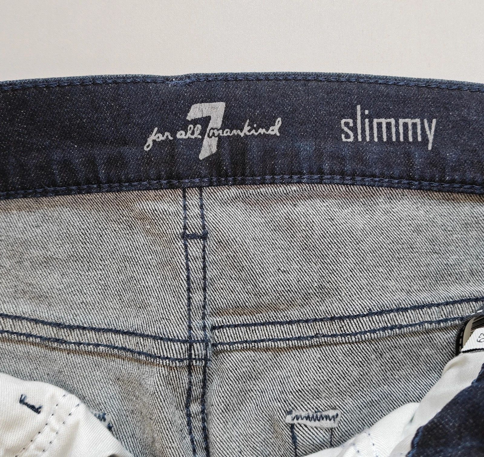 7 For All Mankind 7 For All ManKind Slimmy Basin JEANS T/ 6013 Size US 29 - 7 Thumbnail