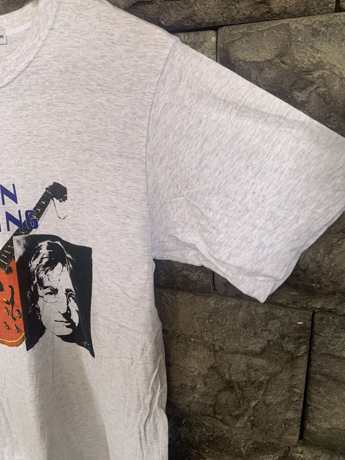 Band Tees Vintage 90s John Lennon Starting Over English Musician Tees Size US M / EU 48-50 / 2 - 3 Thumbnail