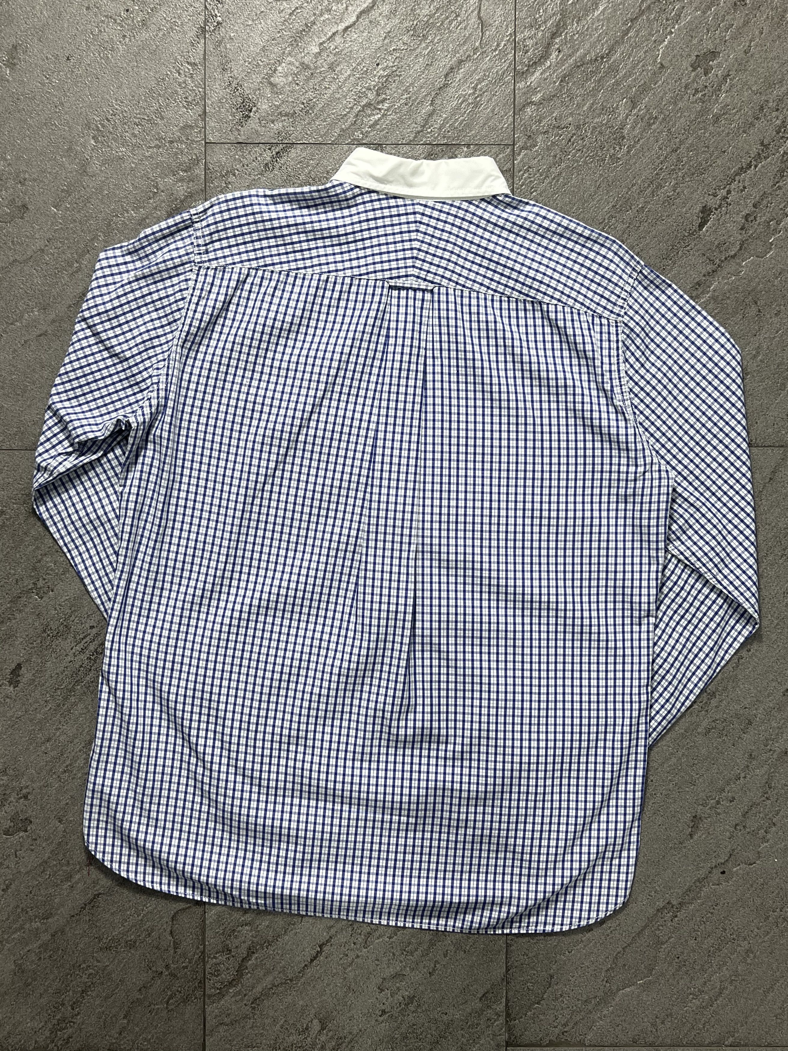 Comme des Garcons Comme des Garçons Homme blue and white gingham-checked Shirt Size US L / EU 52-54 / 3 - 2 Thumbnail