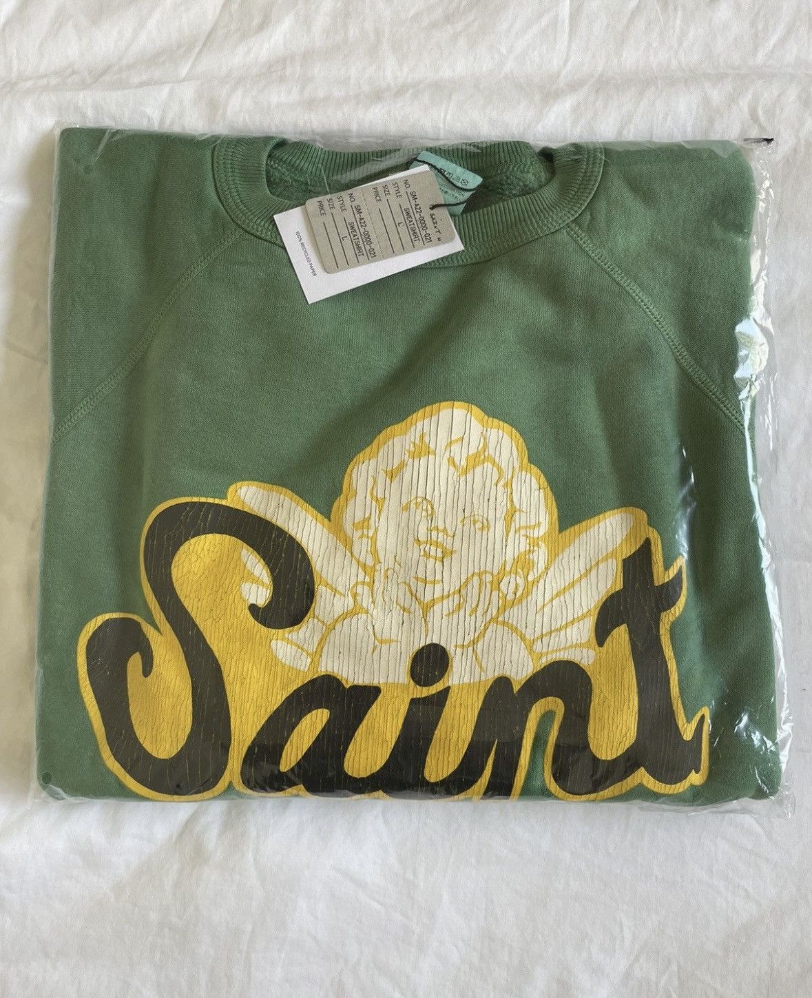 Saint Michael SAINT MXXXXXX logo print sweatshirt Size US L / EU 52-54 / 3 - 6 Thumbnail