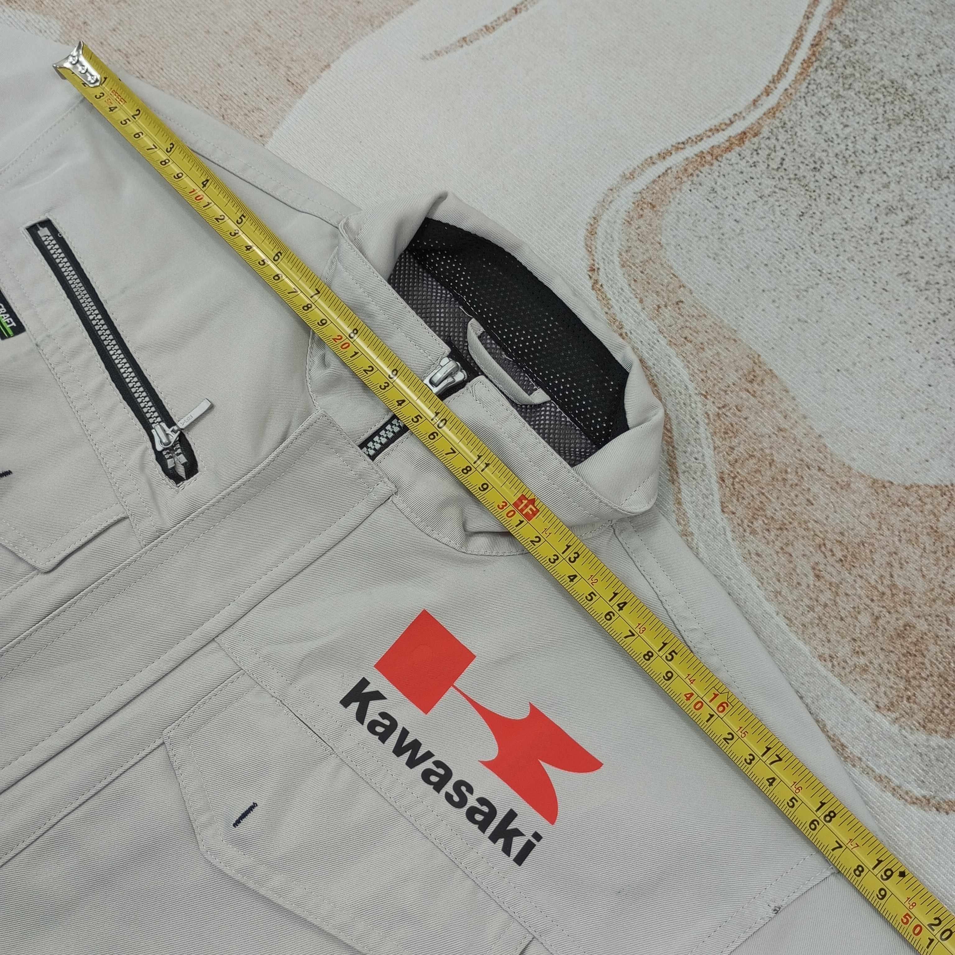 Vintage Kawasaki Motorsports Custom Jacket c231n28 Size US M / EU 48-50 / 2 - 8 Thumbnail
