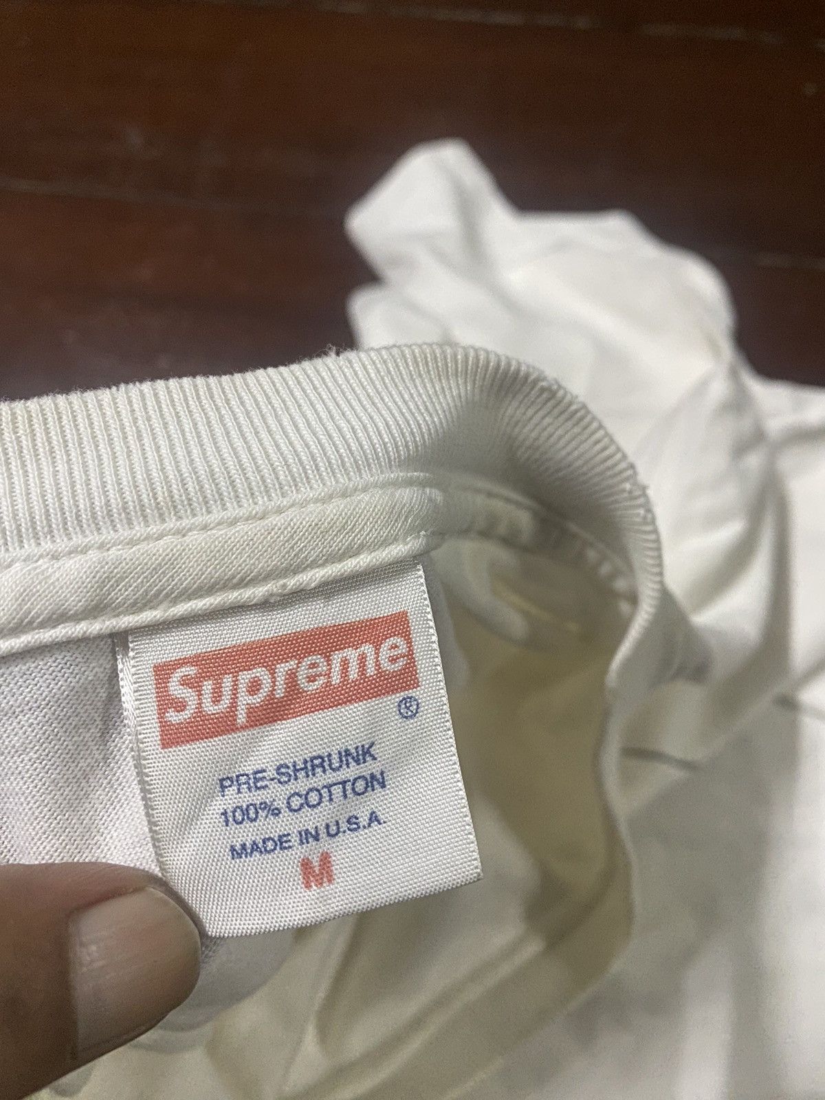 Supreme Vintage Supreme Jean-Michel Basquiat AAAA Tee white FW/13 Size US M / EU 48-50 / 2 - 13 Thumbnail