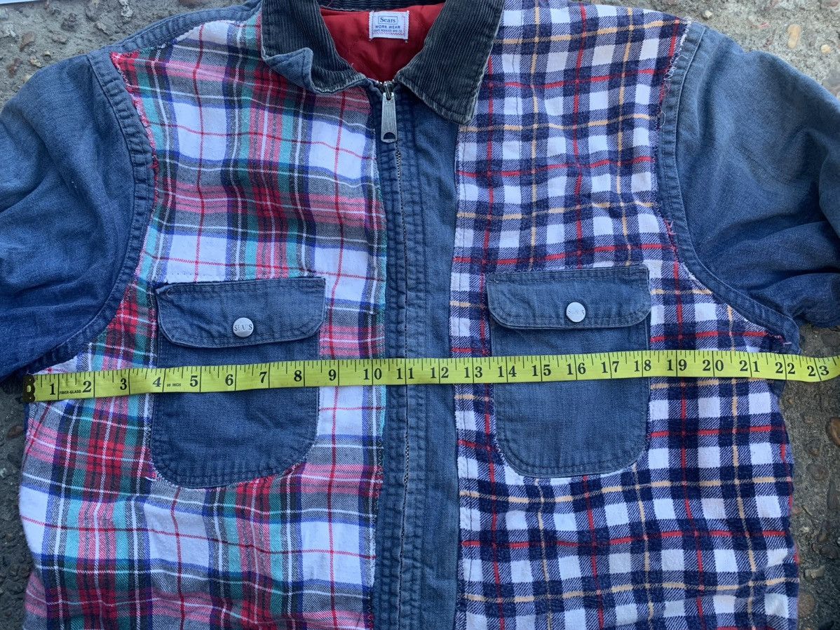 Vintage VTG 80’s Patchwork SEARS BY Roebuck Worker Chore jacket Size US L / EU 52-54 / 3 - 11 Thumbnail