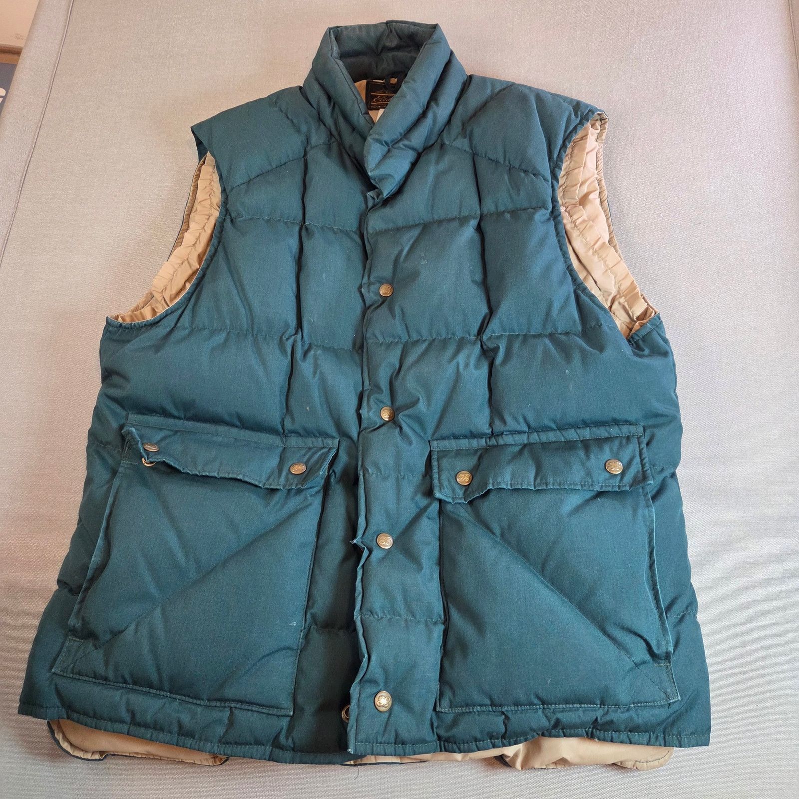 Eddie Bauer Eddie Bauer Goose Down Vest XL USA Vintage Size US XL / EU 56 / 4 - 1 Thumbnail