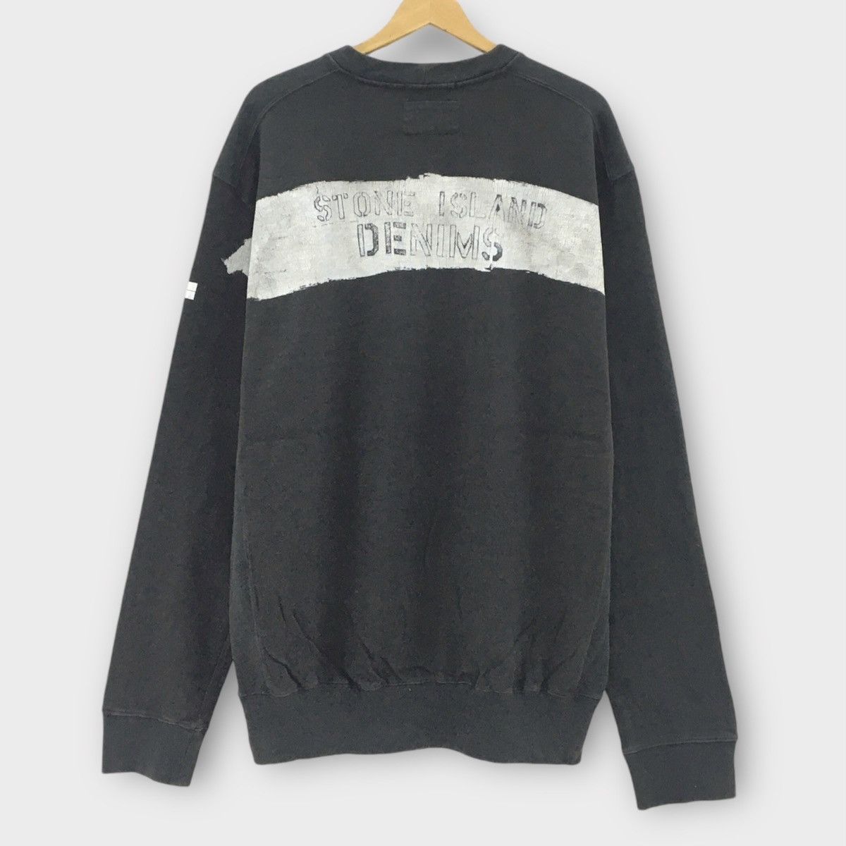 Stone Island Stone Island Denims Crewneck Big Logo Size US XL / EU 56 / 4 - 3 Thumbnail