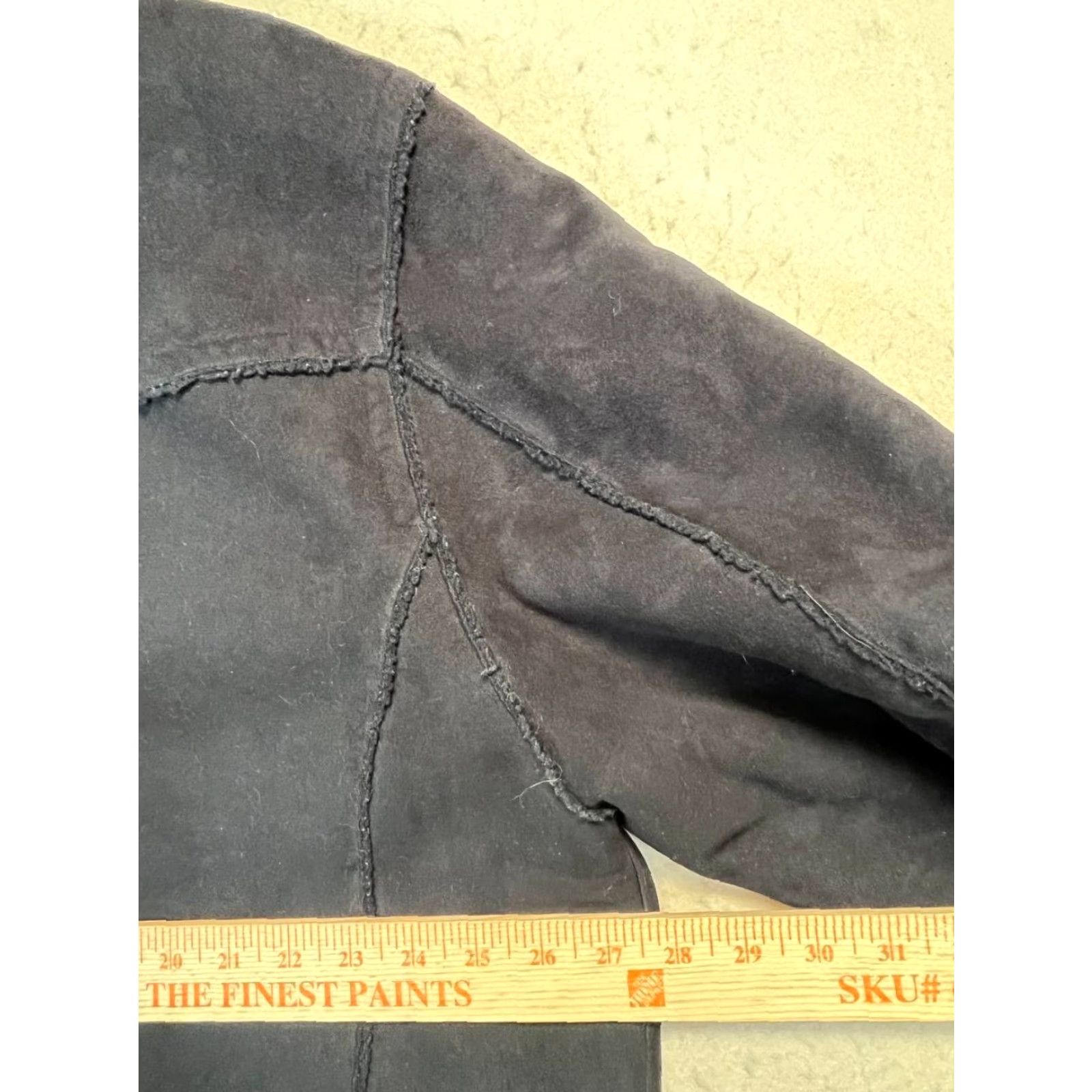 Kenneth Cole Kenneth Cole Reaction Jacket Anorak Black 2XL Men Suede Look Sherpa Lined Size US XXL / EU 58 / 5 - 4 Thumbnail