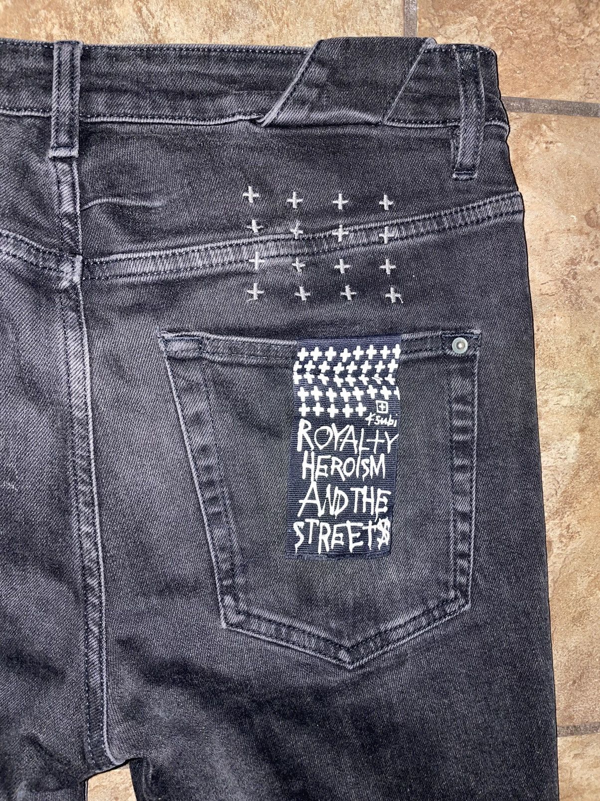 Ksubi KSUBi Black denim jeans ++ Size US 31 - 1 Thumbnail