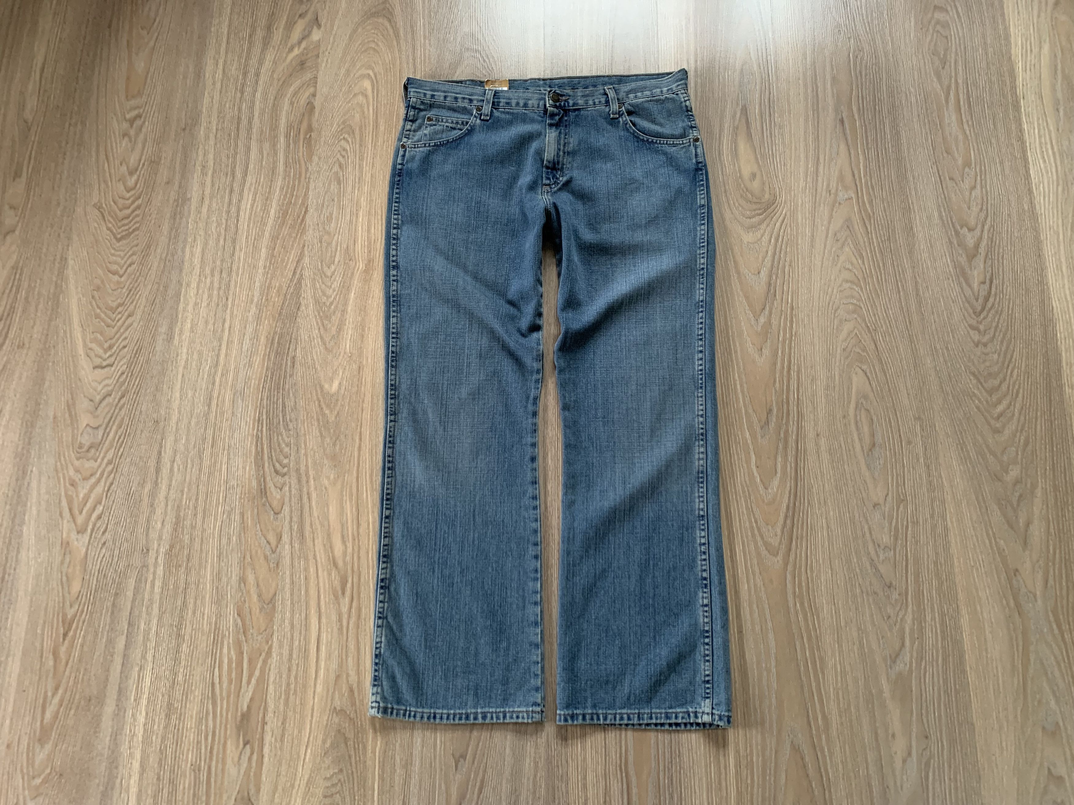 Denime × Wrangler Wrangler Bootcut Light Blue Jeans Size US 34 / EU 50 - 1 Thumbnail