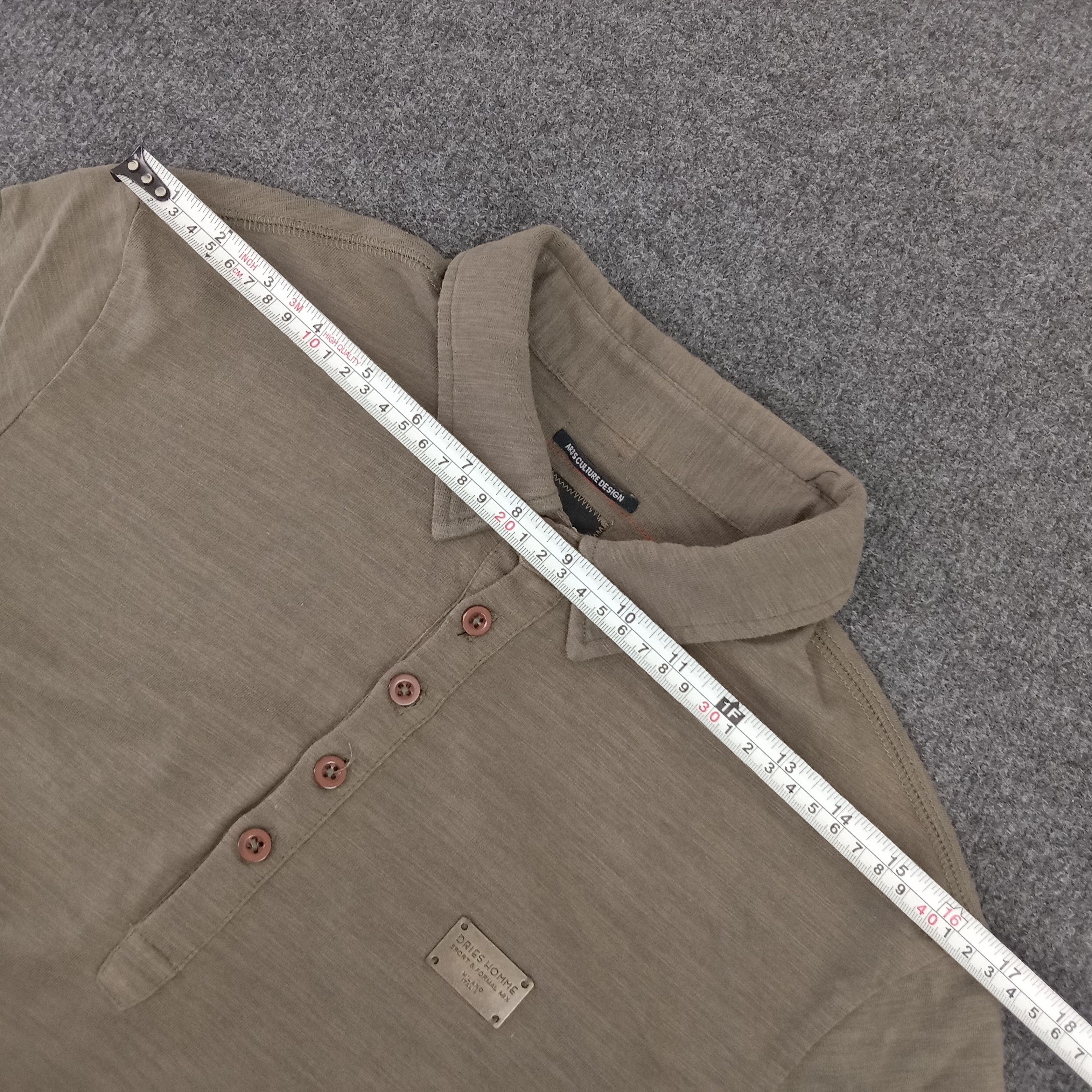 Dries Van Noten × Vintage Dries Homme by Dries Van Noten Designer Polos Size US M / EU 48-50 / 2 - 12 Thumbnail