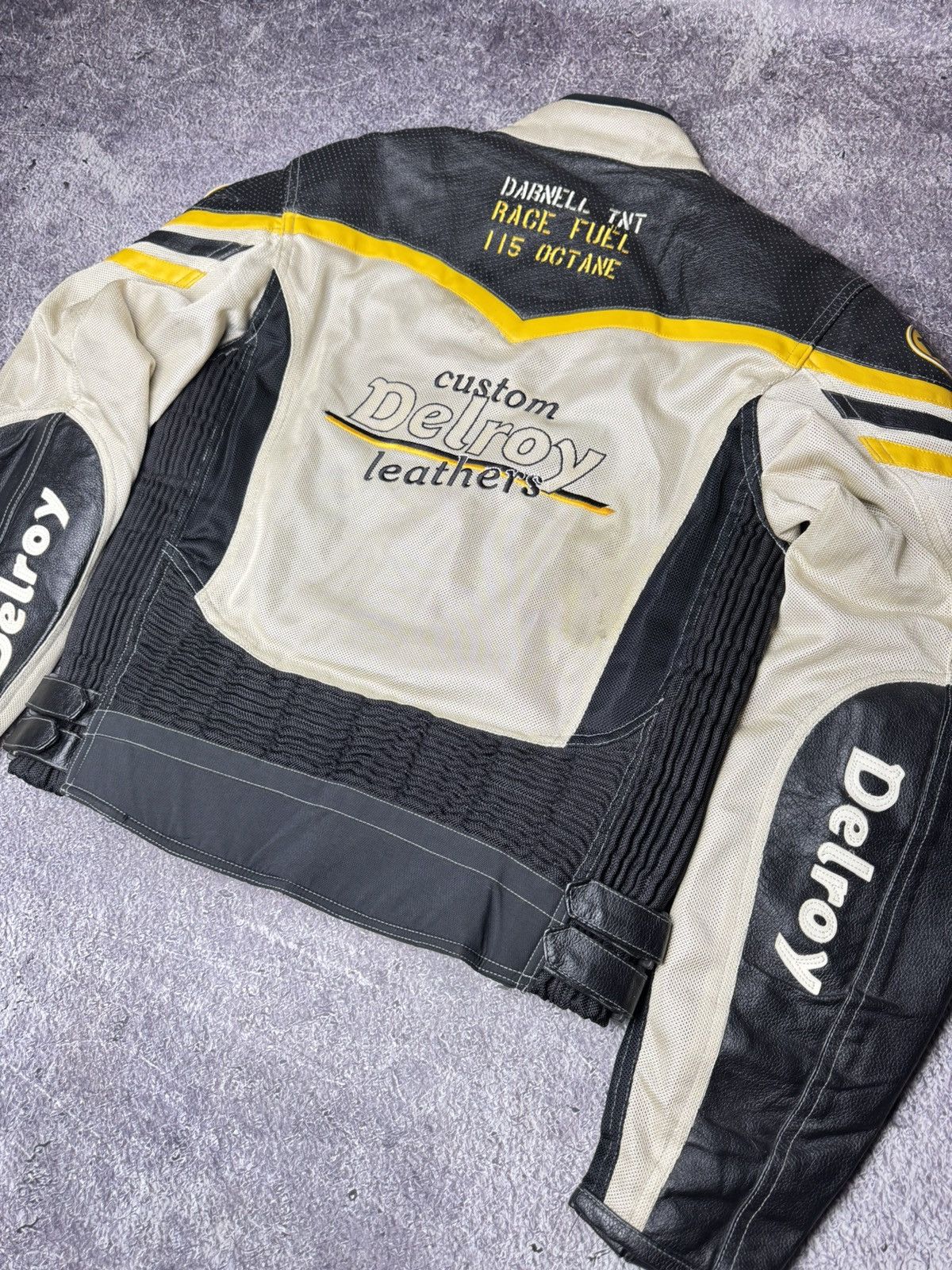 NASCAR × Vintage vintage Delroy leather nascar racing jacket Size US M / EU 48-50 / 2 - 4 Thumbnail