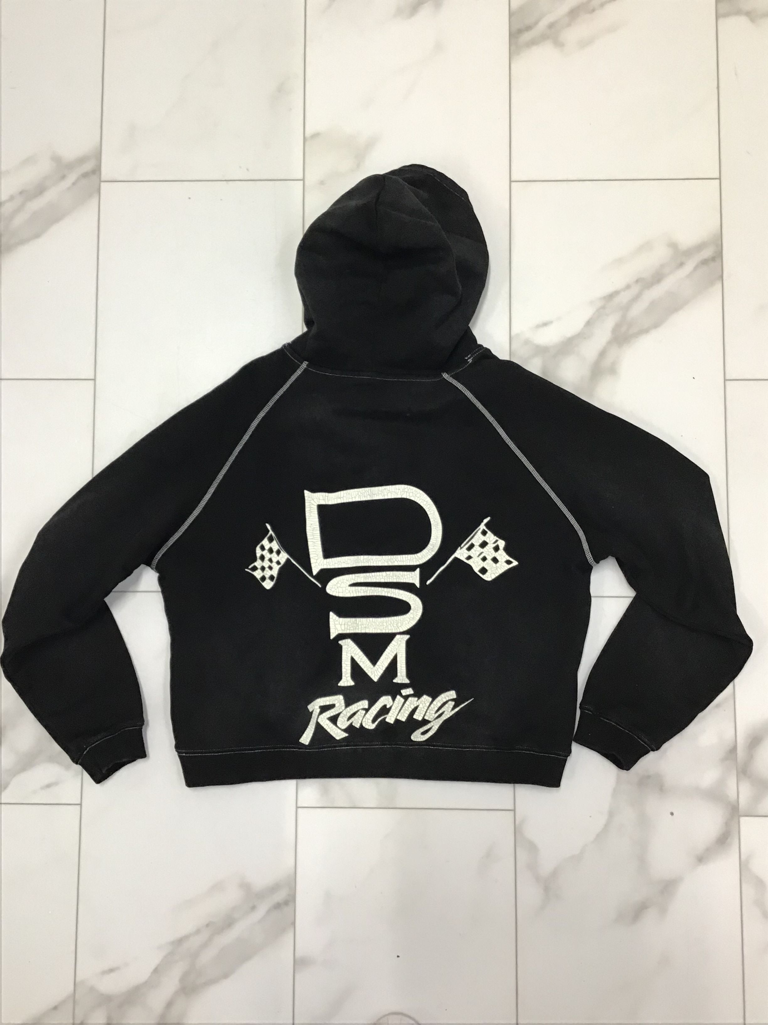 Diet Starts Monday DIET STARTS MONDAY Contrast Stitch Hoodie Vintage Black Size US M / EU 48-50 / 2 - 2 Thumbnail