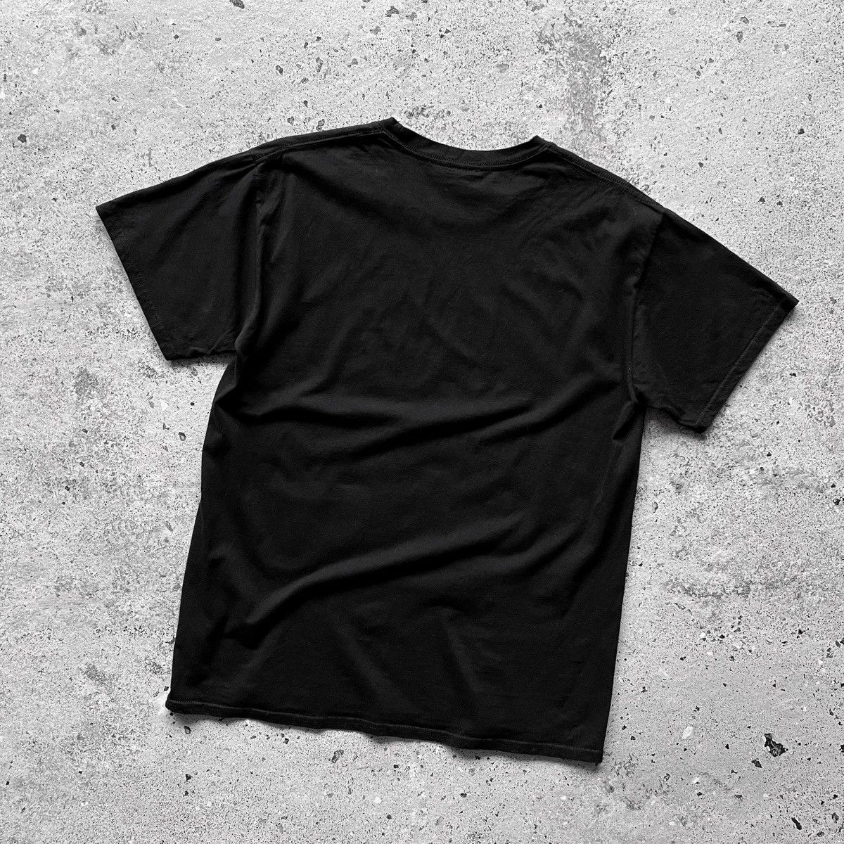 Band Tees Johnny Cash With Guitar Mens Black SS T-Shirt Big Print Size US L / EU 52-54 / 3 - 3 Thumbnail