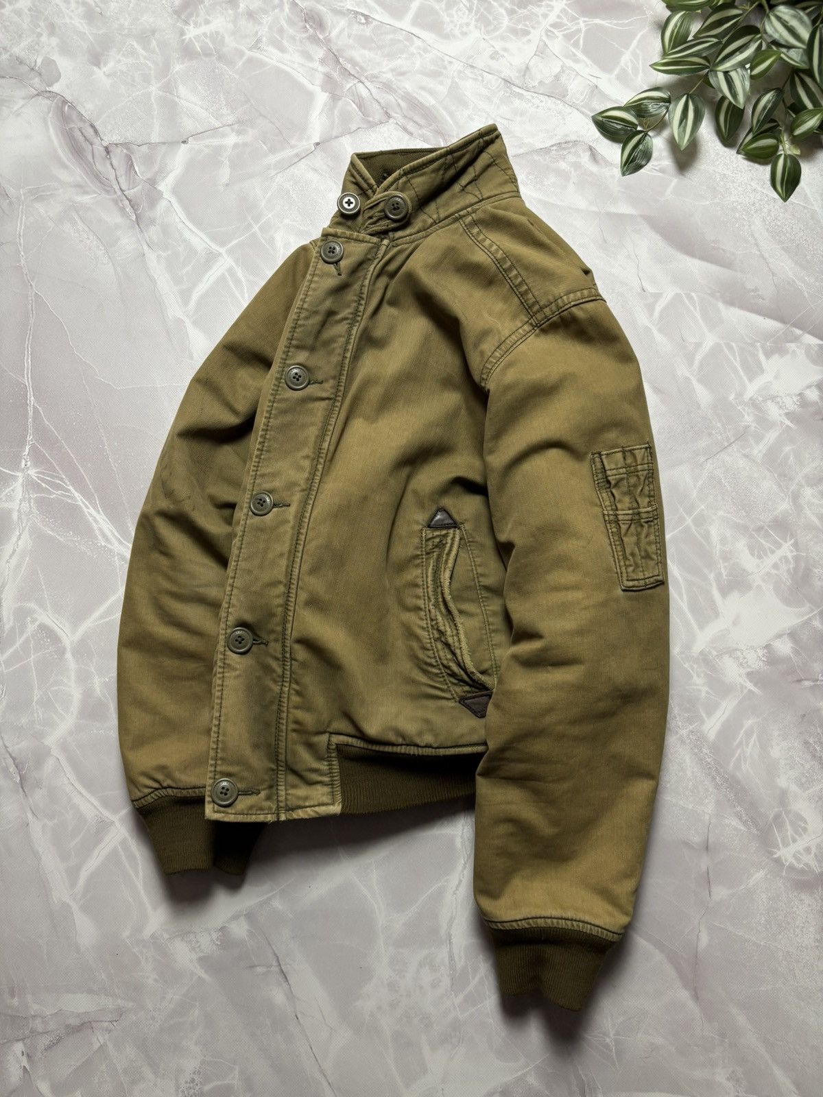 Abercrombie & Fitch Abercrombie & Fitch Harrison Jacket Faux Fur Lined Bomber M Size US M / EU 48-50 / 2 - 4 Thumbnail