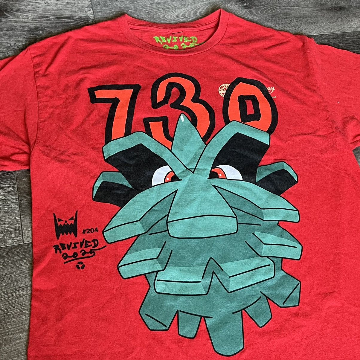 Asspizza Asspizza Babbitt Revived Pokemon Pineco 204 Graphic Logo Tee Size US L / EU 52-54 / 3 - 2 Thumbnail