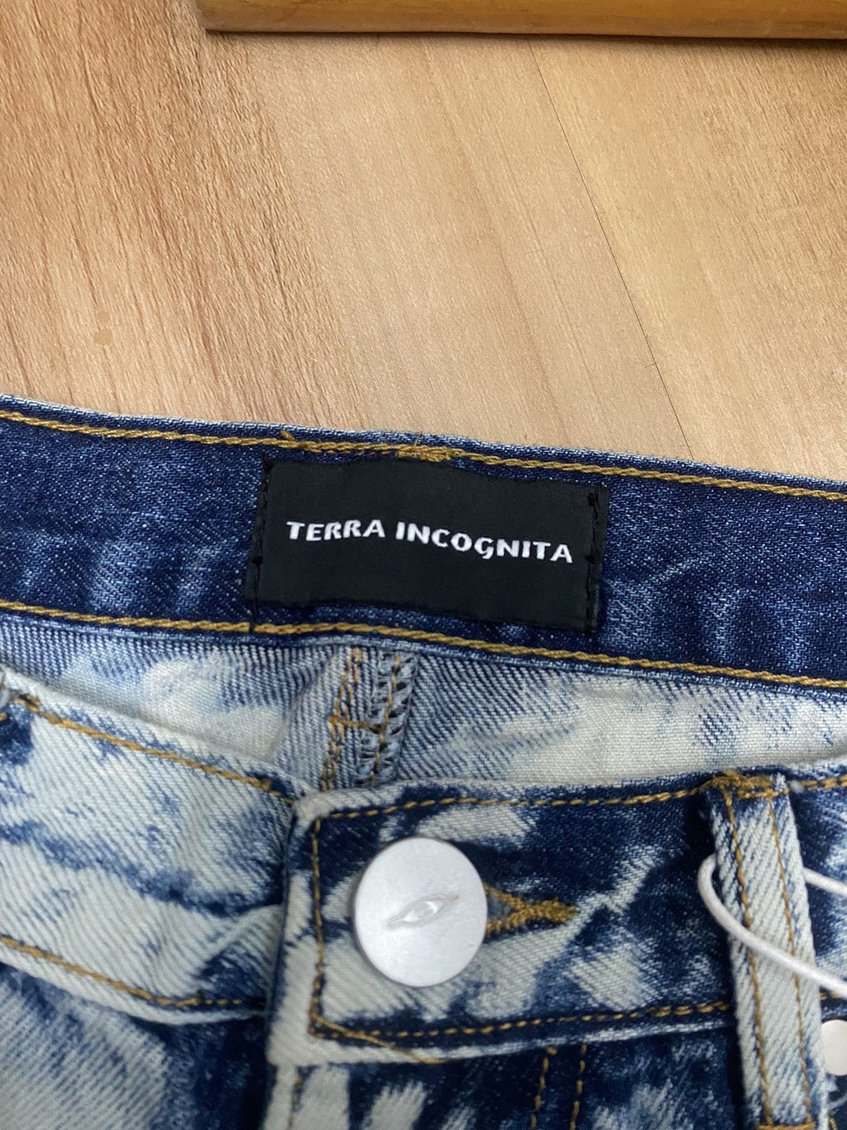 Designer Korean famous Brand Terra incognito jeans Size 30" / US 8 / IT 44 - 3 Thumbnail