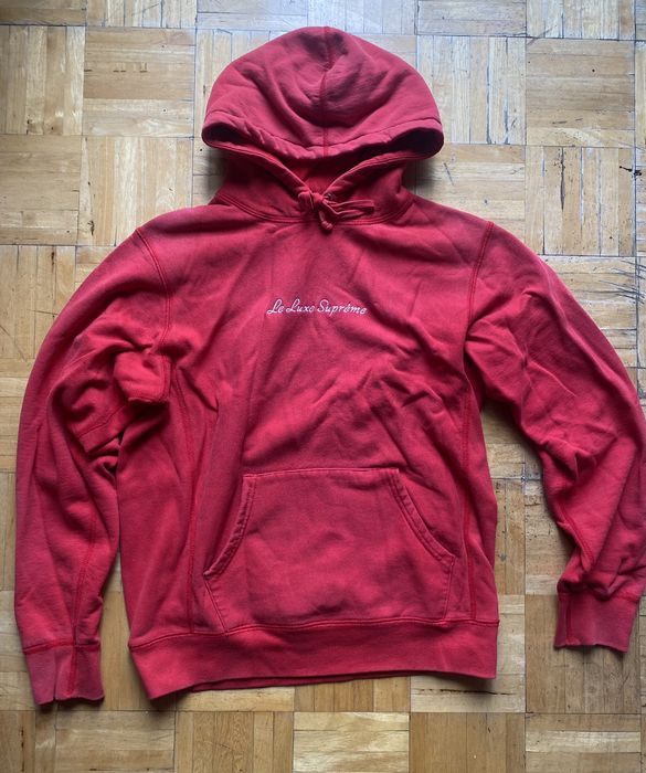 Supreme le luxe on sale hoodie