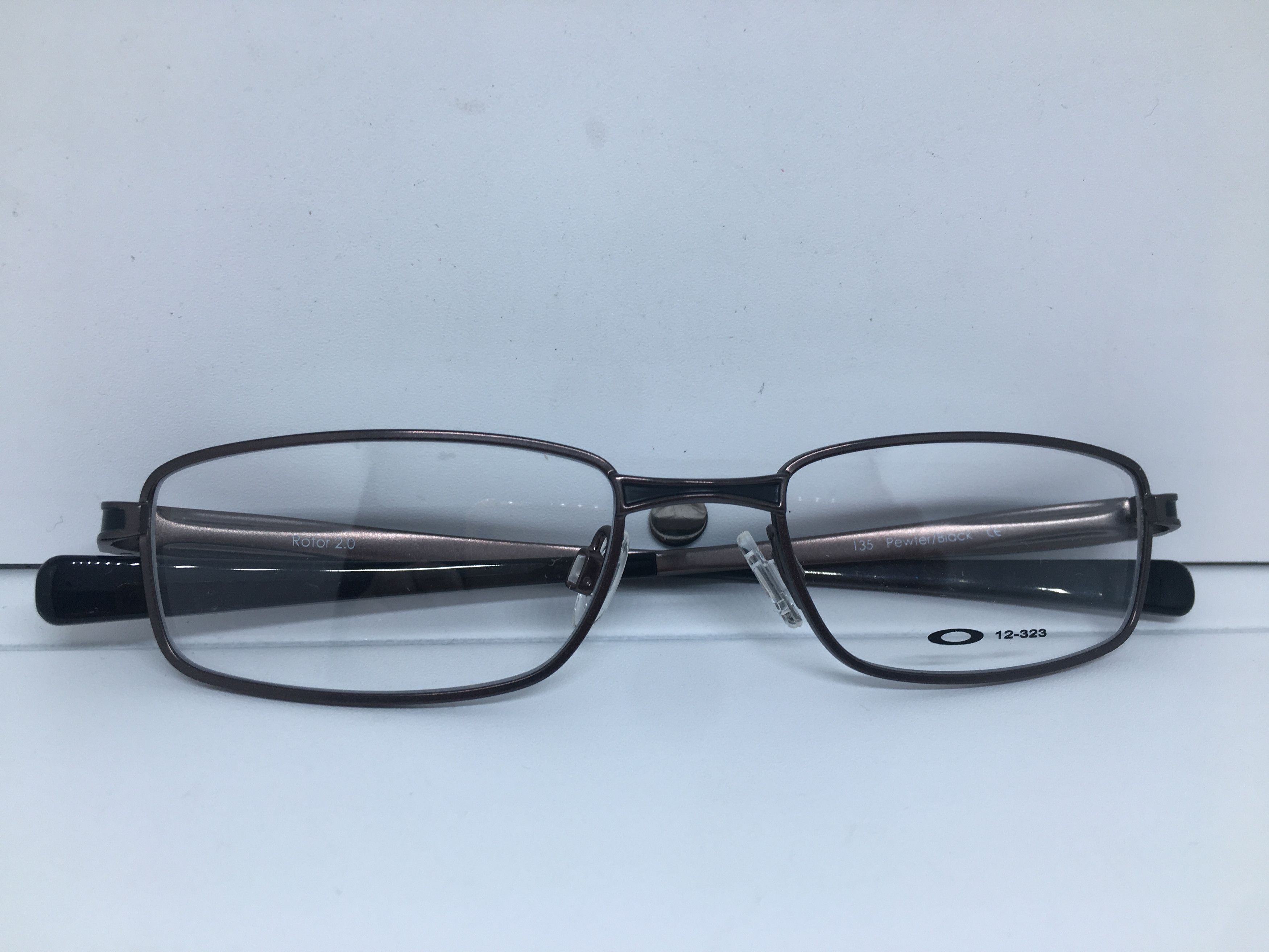 Oakley Oakley Rotor 2.0 Pewter Rx Eyeglasses Frame Size ONE SIZE - 7 Thumbnail
