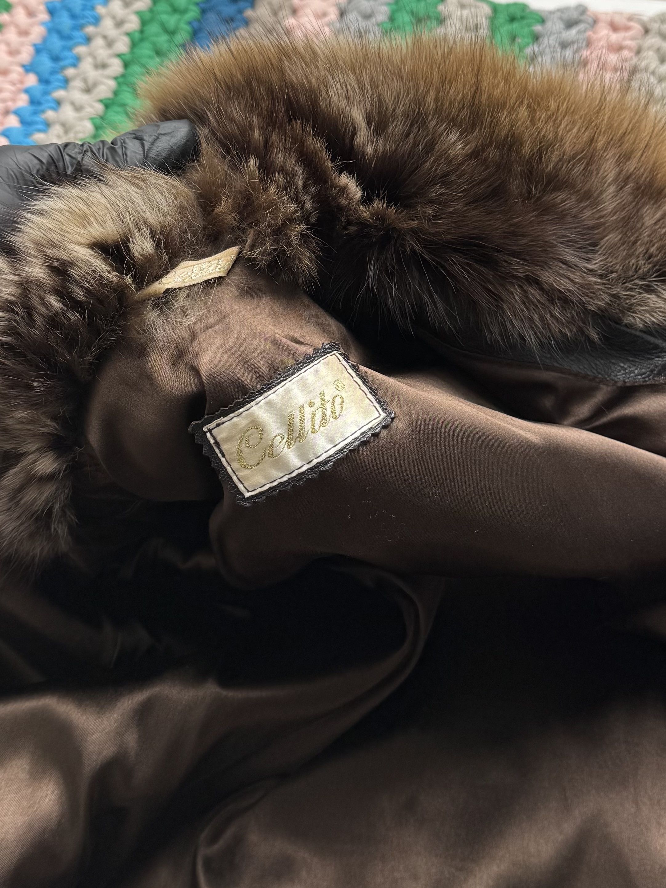 Vintage Vintage Real Sheepskin Coat With Real Fur Details (D10)(D15) Size M / US 6-8 / IT 42-44 - 9 Thumbnail