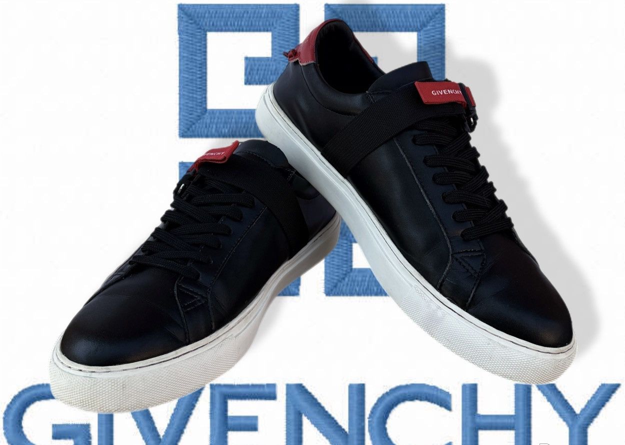 Givenchy Givenchy Urban Street Strap Low Top Leather Sneakers Men's Size US 11 / EU 44 - 8 Thumbnail