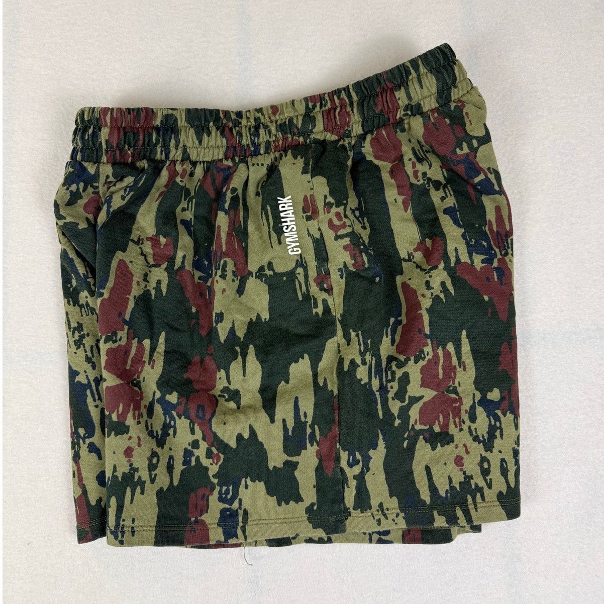 Gymshark Gymshark Women's Graphic Camo Shorts - Size M - Excellent Size 30" / US 8 / IT 44 - 8 Thumbnail