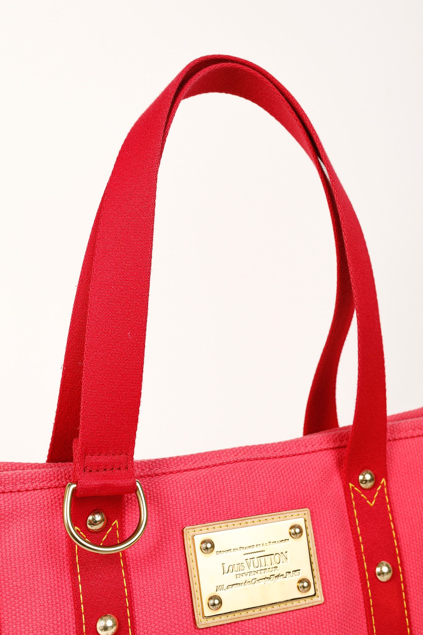 Louis Vuitton Louis Vuitton Cabas MM Rose Antigua Canvas Tote Size ONE SIZE - 6 Thumbnail