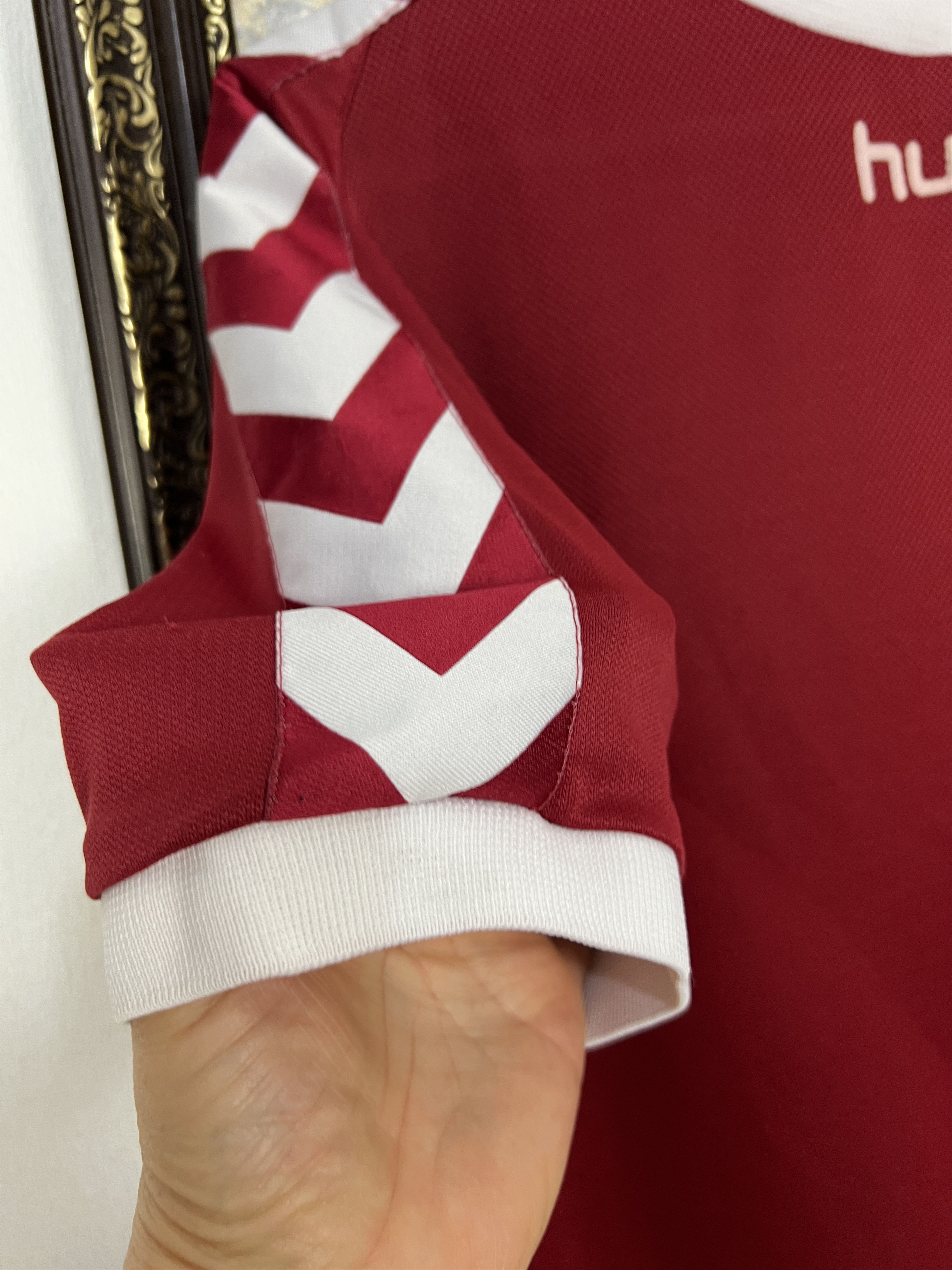 Hummel Denmark football shirt 2002 Soccer National Jersey Trikot Size US XL / EU 56 / 4 - 6 Thumbnail