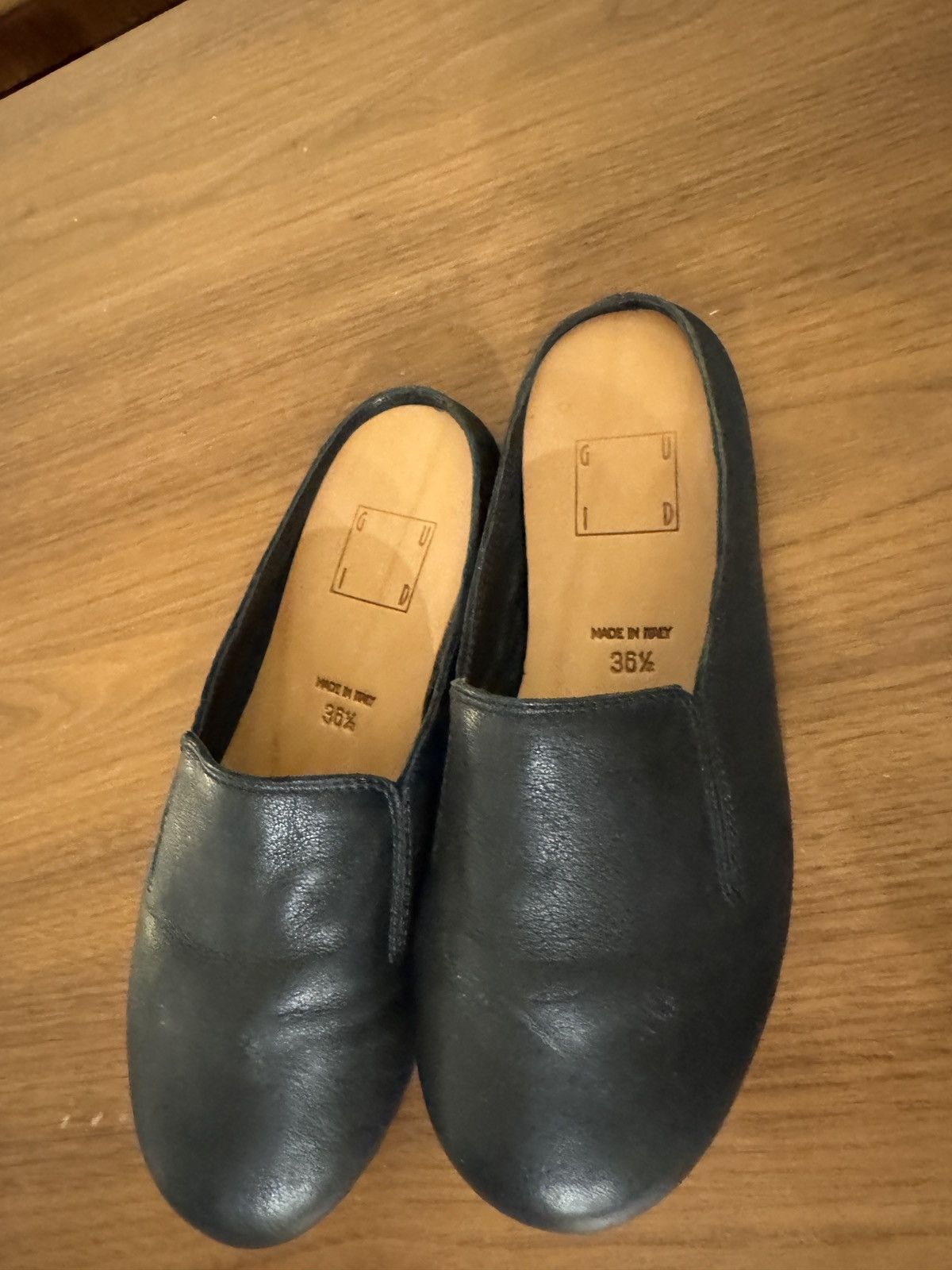 Guidi Guidi grained leather slip on loafer Size US 6.5 / IT 36.5 - 1 Thumbnail