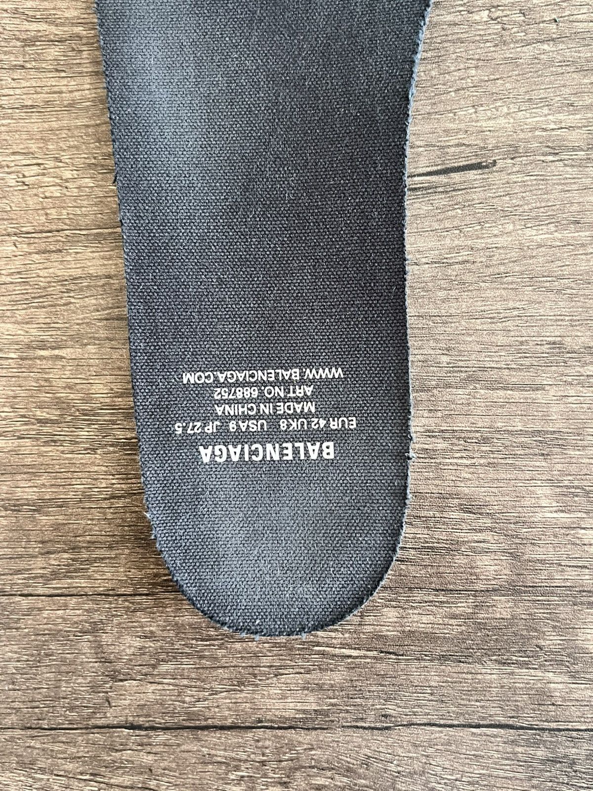 Balenciaga Vulc Destroyed Fab/ Rub Size US 9 / EU 42 - 10 Thumbnail