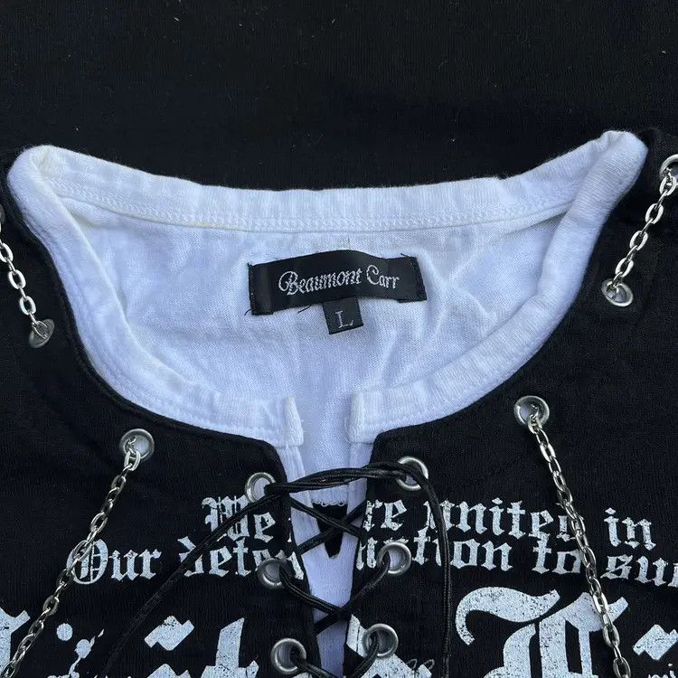 KMRii Y2K Beaumont Carr Poem Punk Ifsixwasnine Long Sleeve Size US L / EU 52-54 / 3 - 6 Thumbnail