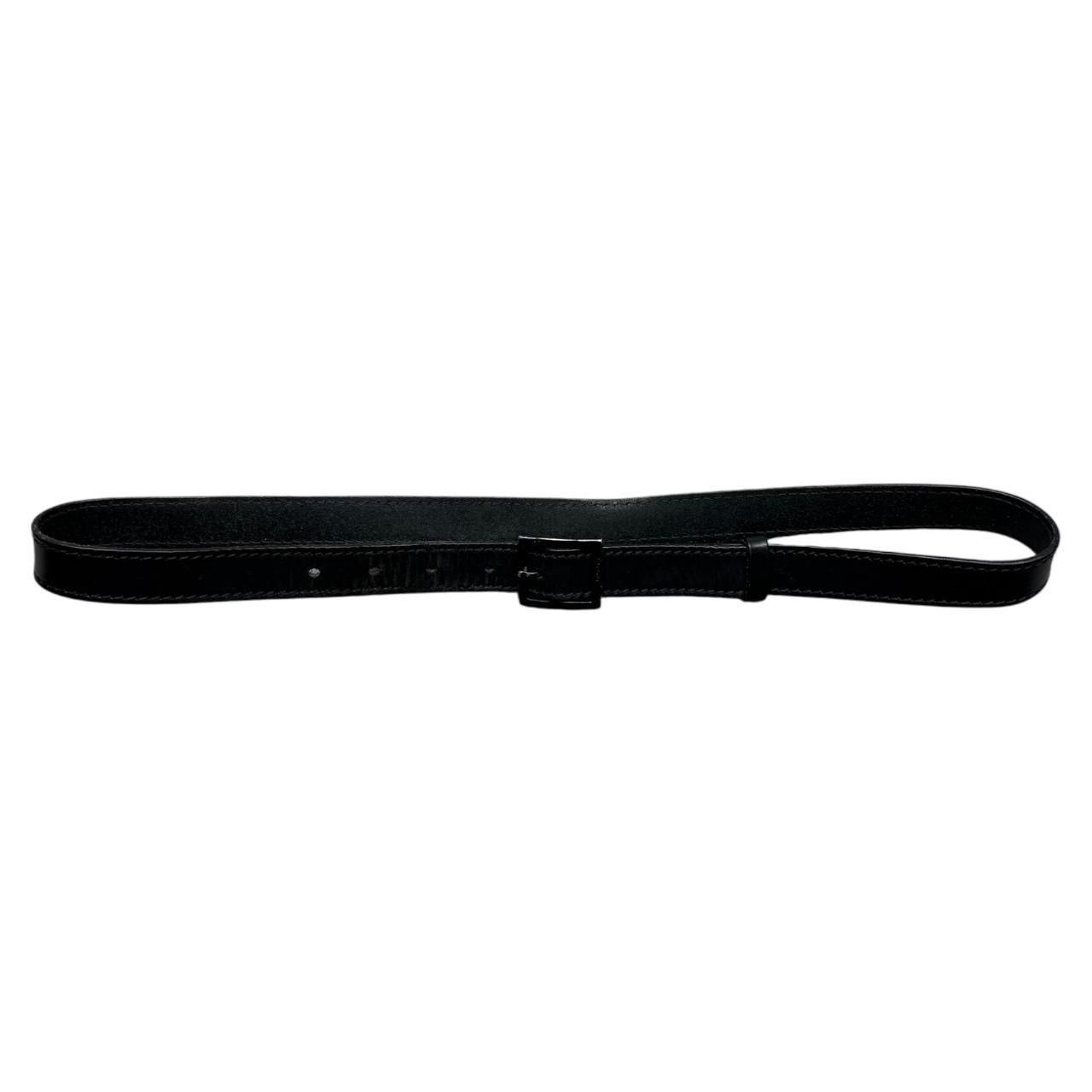 Dior Dior Homme black leather belt Hedi Slimane Size 30 - 2 Thumbnail