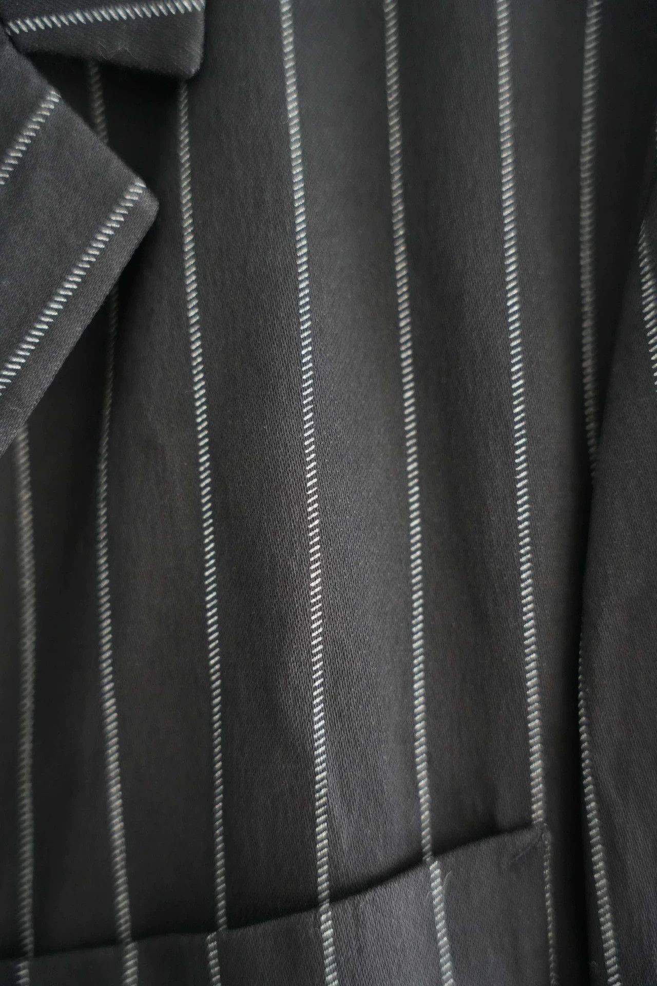 Yohji Yamamoto Yohji Yamamoto 97AW Pour Homme Bias Stripe Blazer Size US S / EU 44-46 / 1 - 5 Thumbnail