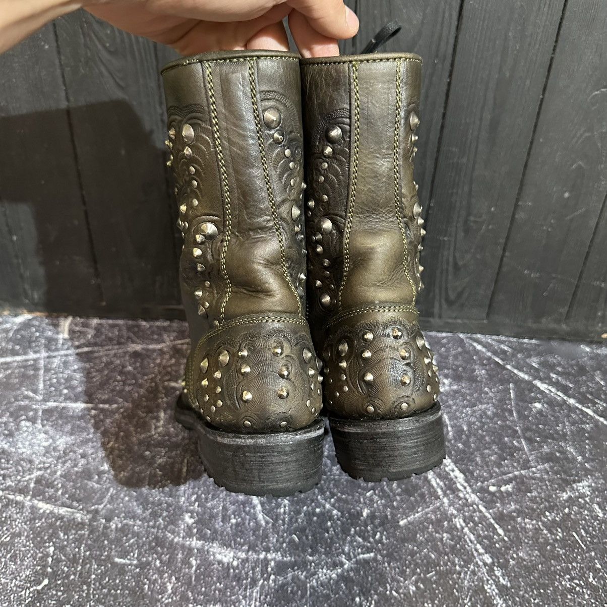 ASH ASH - Women’s Leather BIKER Boots 39 Rick Owens Style Size US 9 / IT 39 - 7 Thumbnail