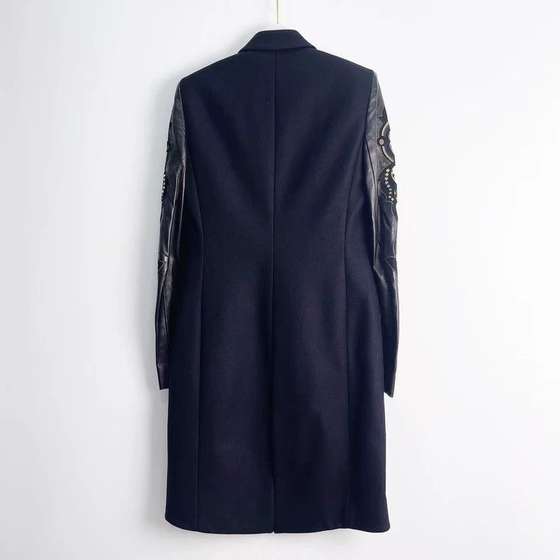 Versace Versace Black heavy woolen jacket Size S / US 4 / IT 40 - 2 Thumbnail