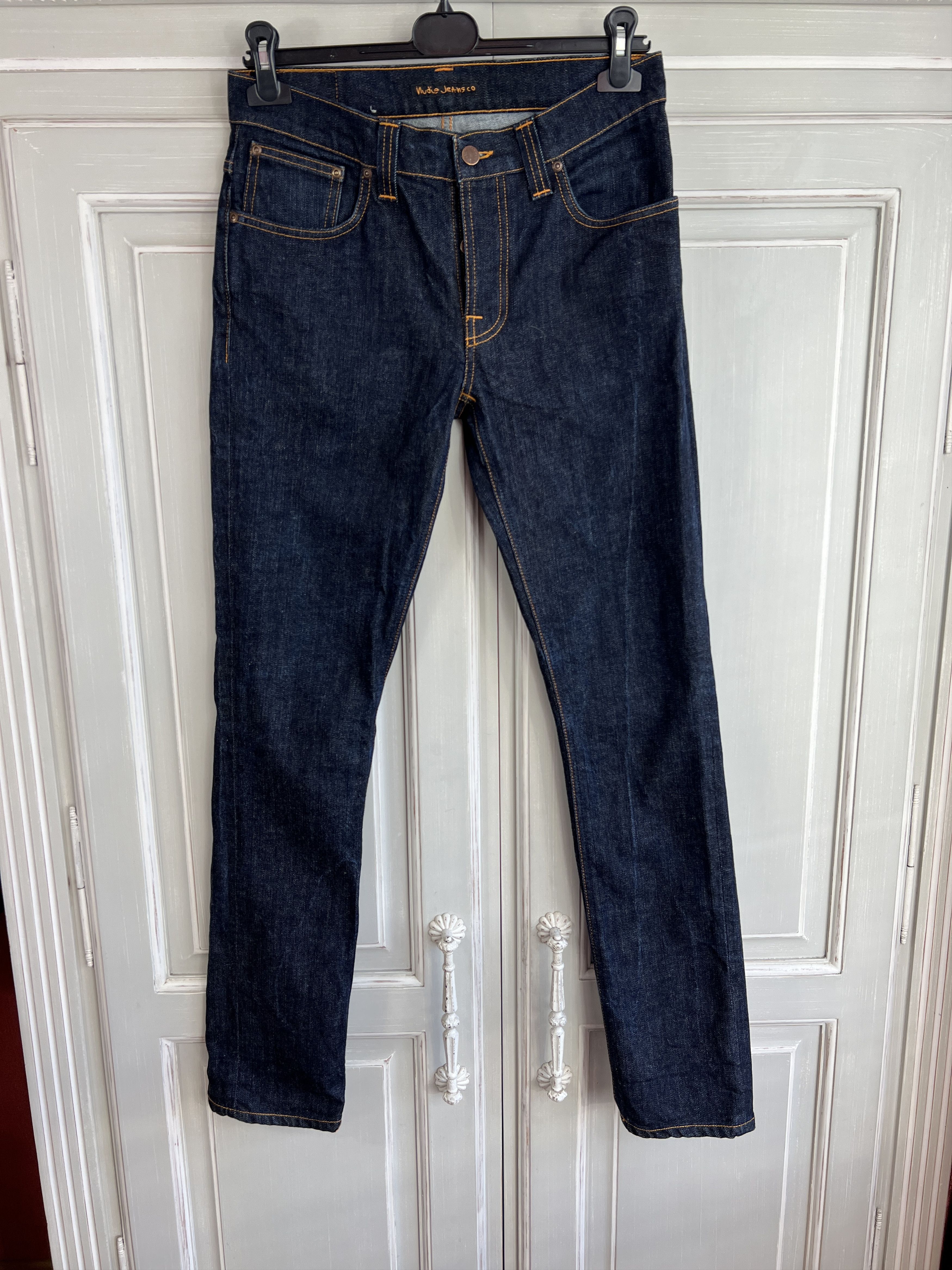 NUDIE JEANS GRIM TIM ORG. DRY NAVY