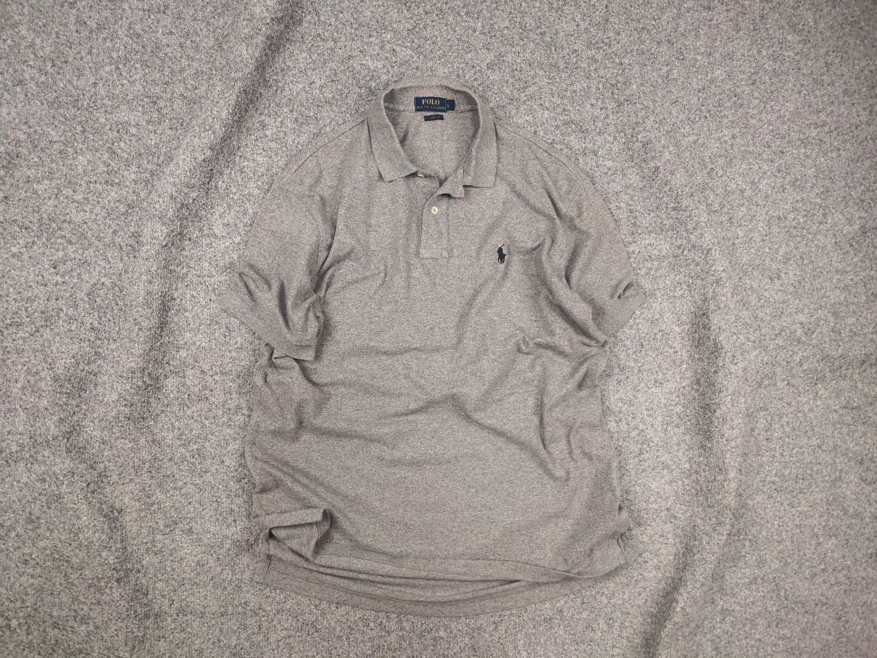 Polo Ralph Lauren Polo Ralph Lauren Cotton Classic Fit Polo T shirt Vintage Size US L / EU 52-54 / 3 - 2 Thumbnail