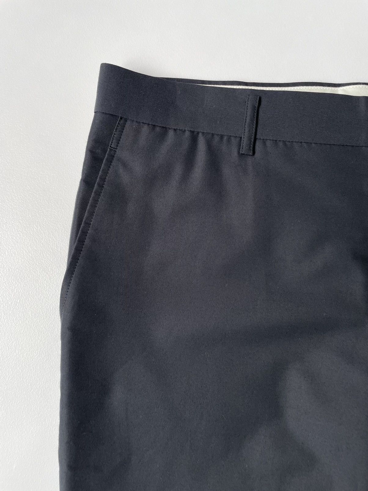 Comme des Garcons Homme Plus S/S 05 Black Nylon Trousers Size US 34 / EU 50 - 2 Thumbnail