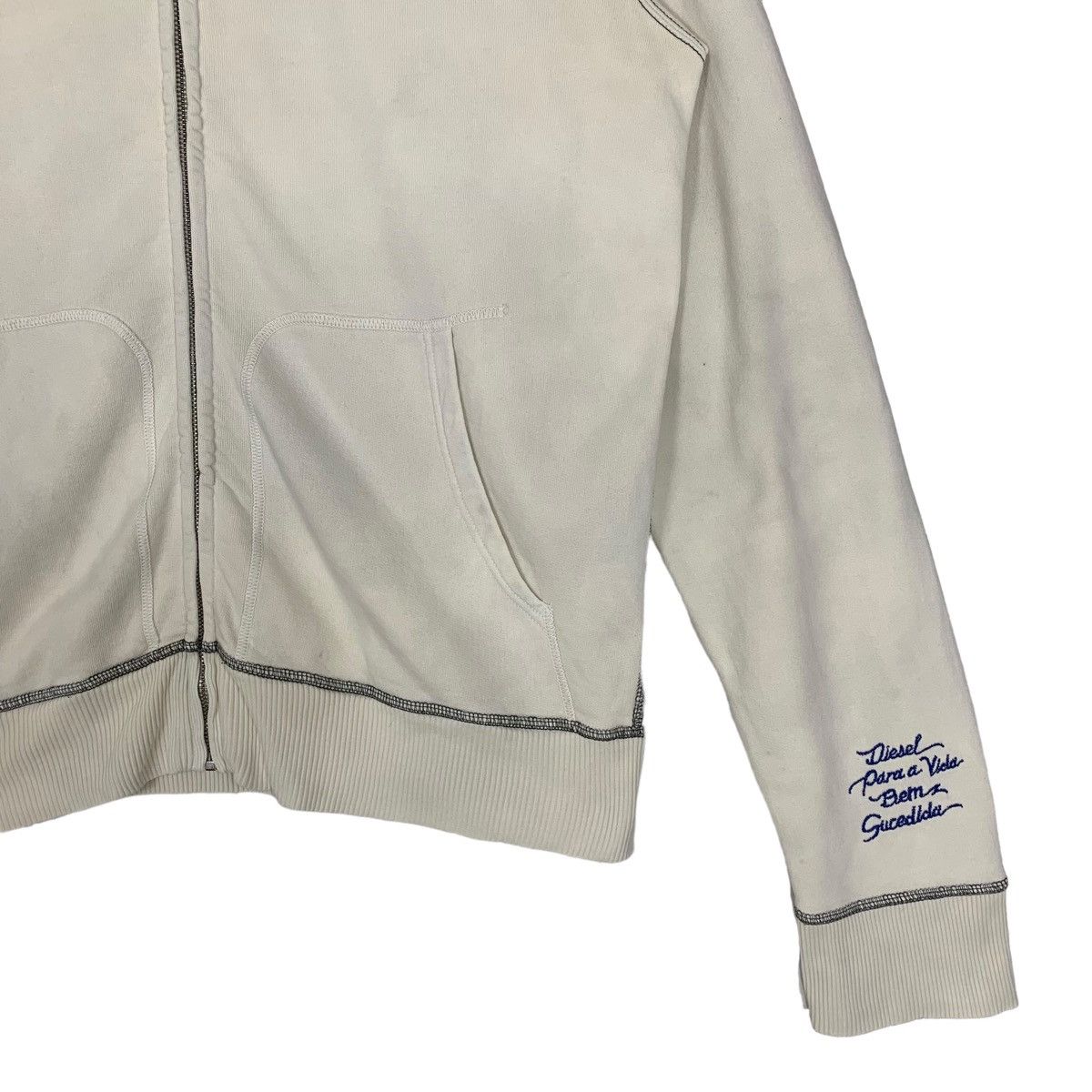 Designer × Diesel Vintage Diesel Big Logo Streetwear Outdoor Zipper Jacket Size US M / EU 48-50 / 2 - 5 Thumbnail