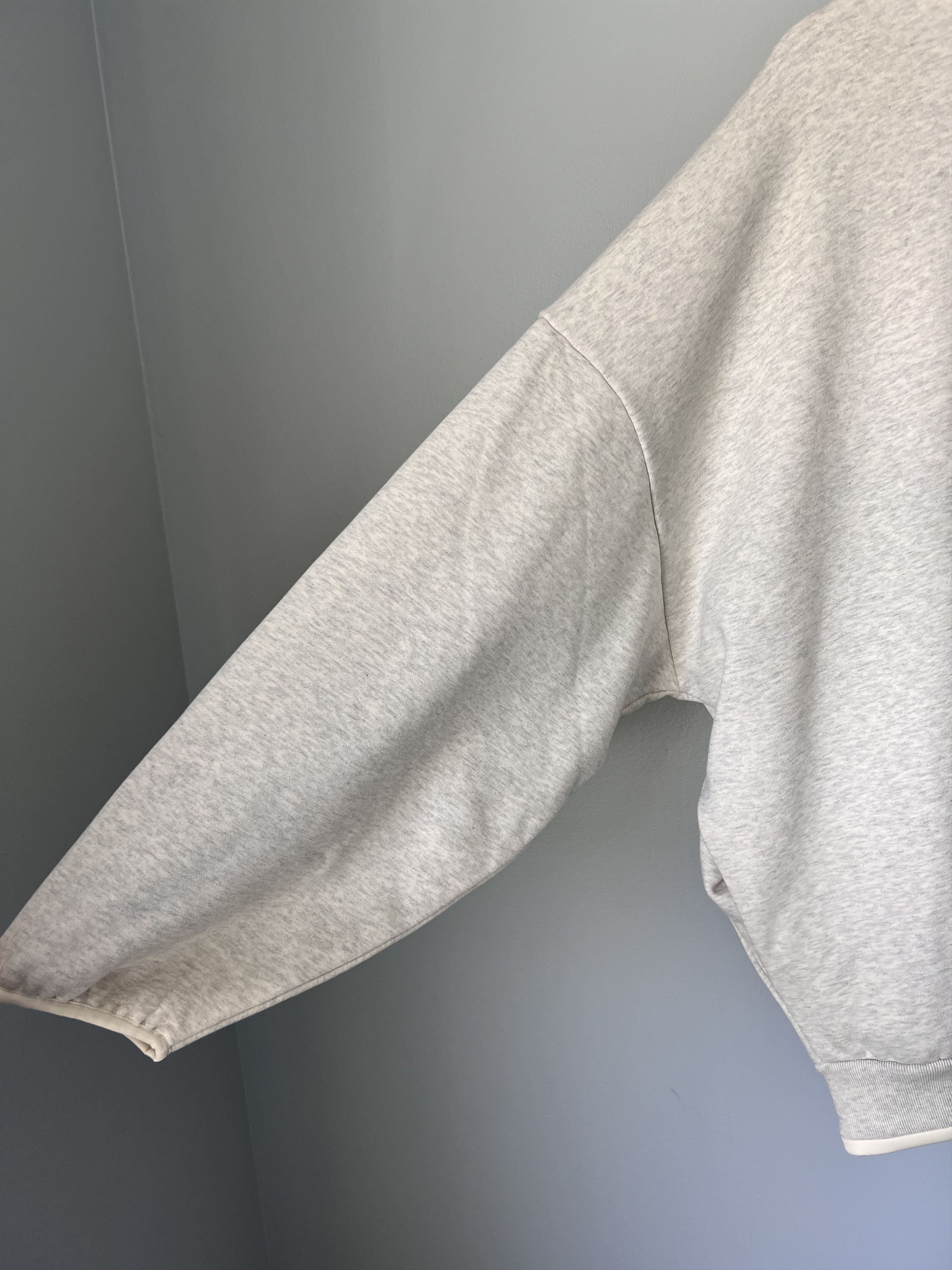 Adidas × Fear of God Adidas Fear of God Athletics Heather Hoodie in Oatmeal Size US L / EU 52-54 / 3 - 4 Thumbnail