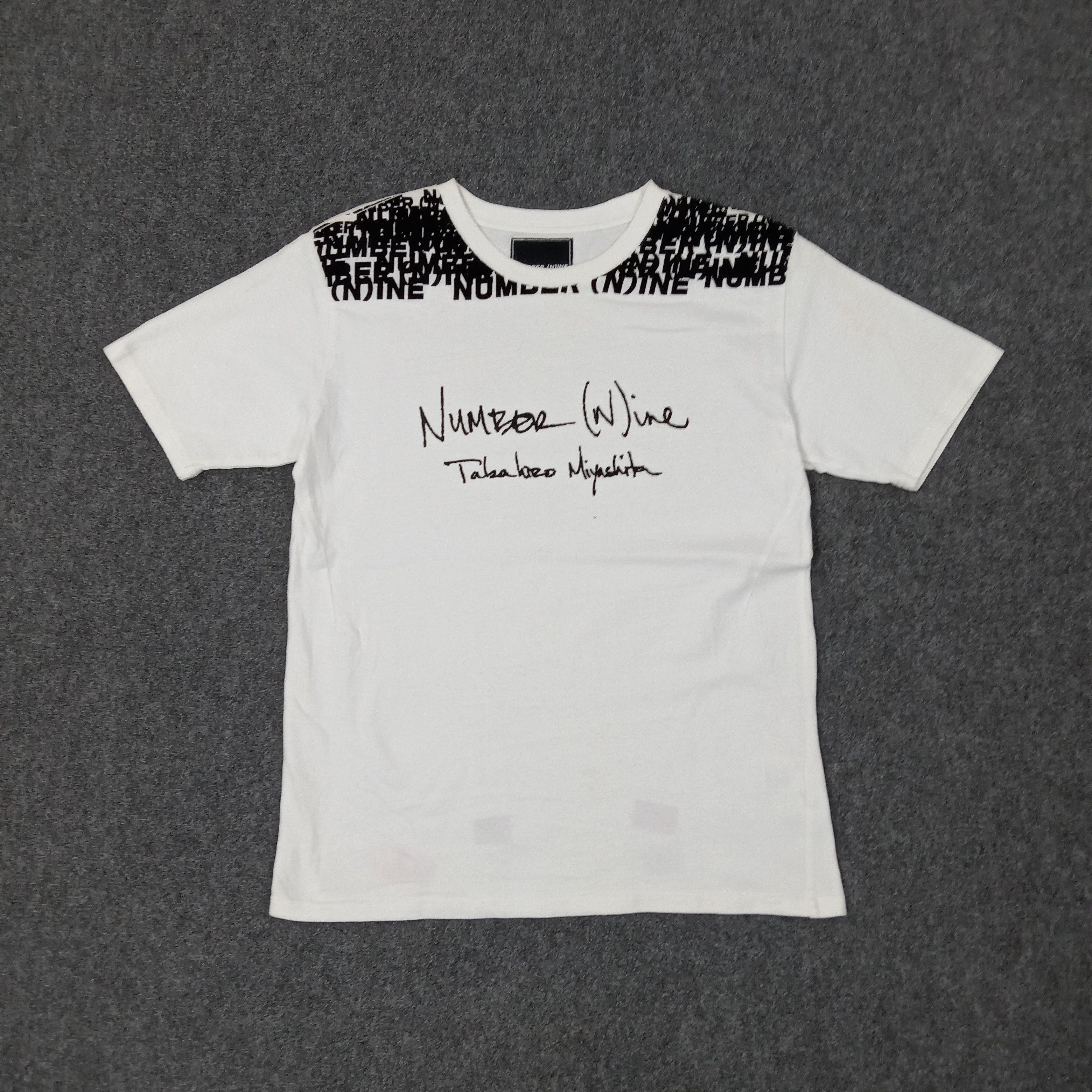 Number (N)ine NUMBER (N)INE Japanese Fashion Brand Tshirt C239N13 Size US M / EU 48-50 / 2 - 1 Thumbnail