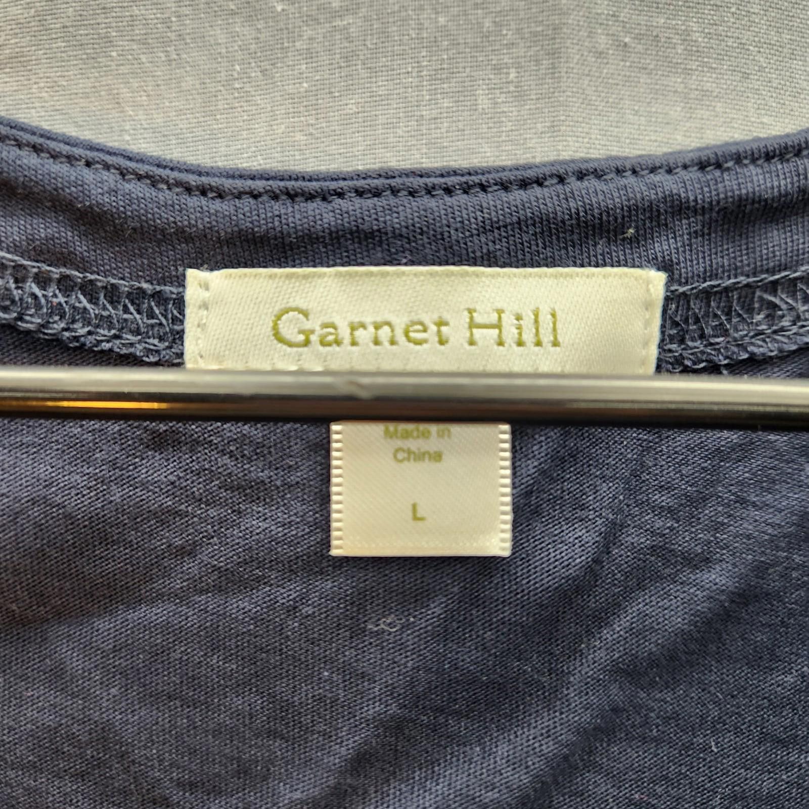 Designer Garnet Hill Sequined Nautical Theme Tank Top Blue Size Large Size L / US 10 / IT 46 - 5 Thumbnail