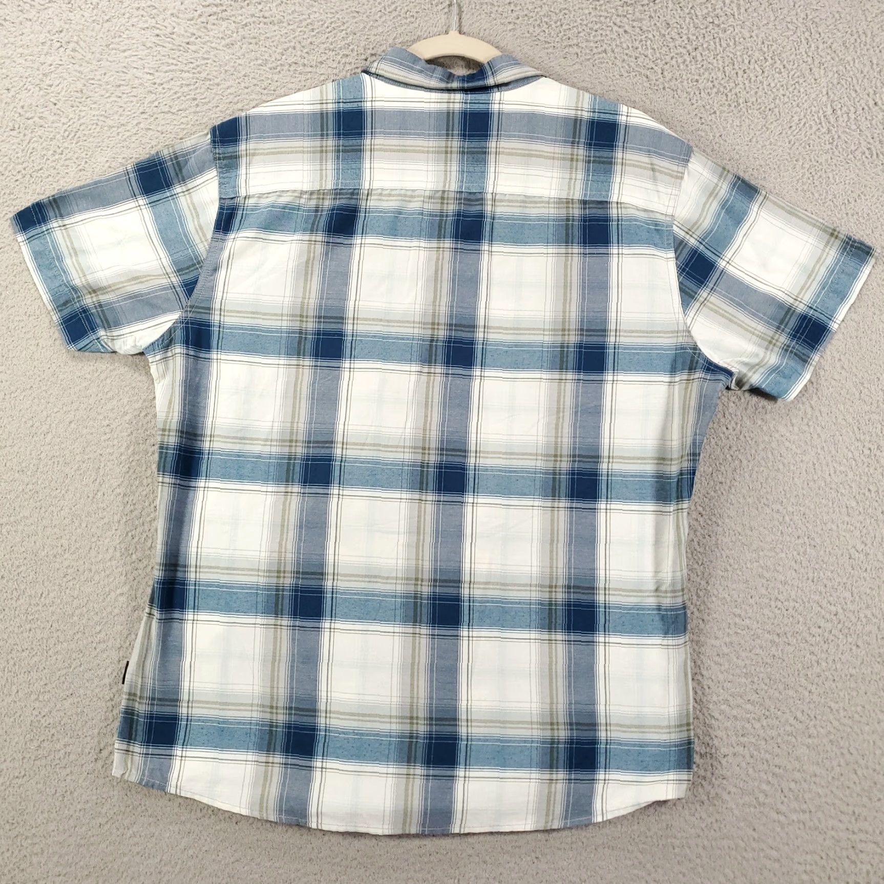 Vintage Kuhl Button Up Shirt Mens Large Plaid Metal Buttons Pockets Short Sleeve Size US L / EU 52-54 / 3 - 7 Thumbnail