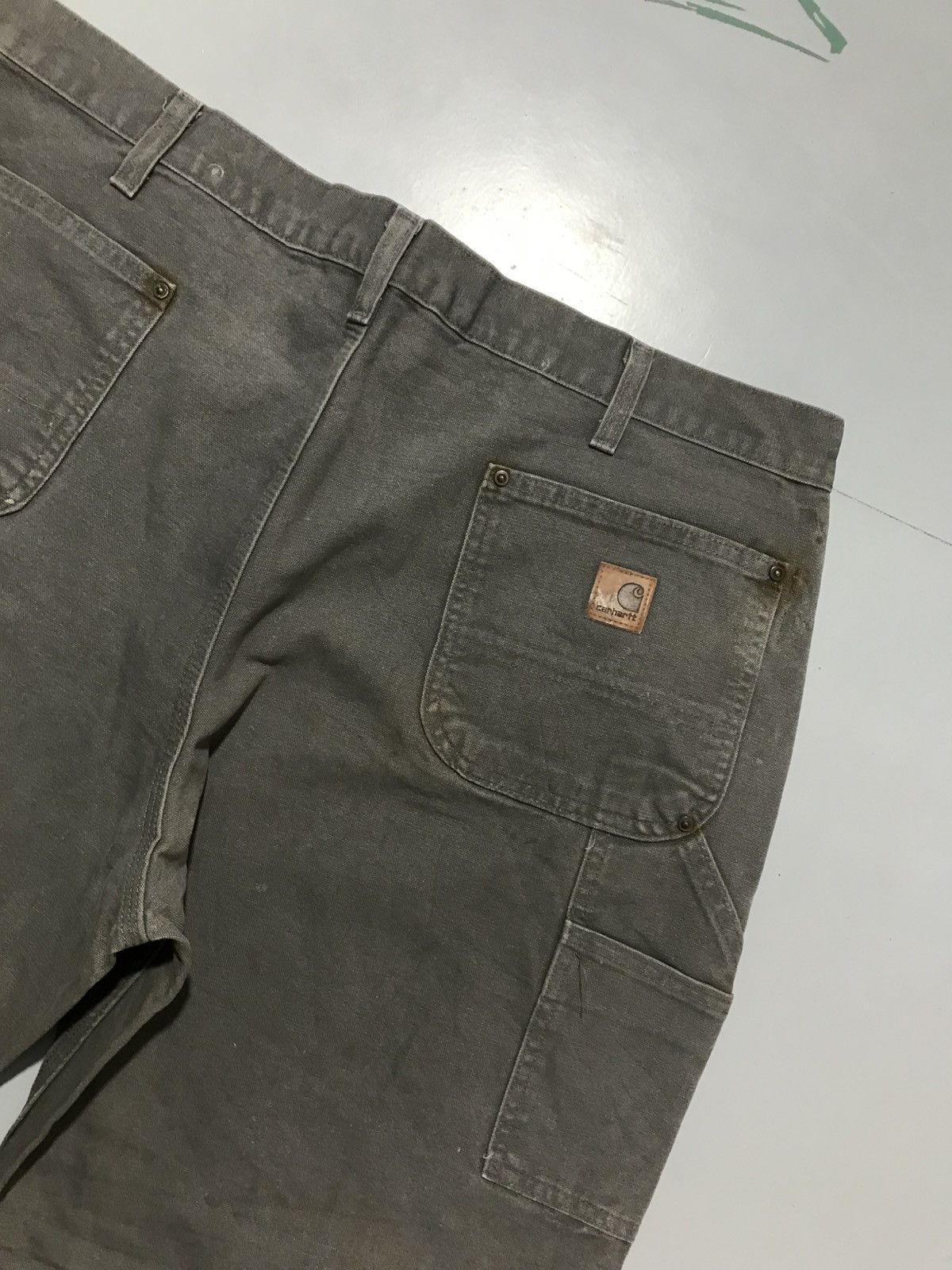 Carhartt Vintage carhartt B136 GVL double knee workwear Size US 42 / EU 58 - 10 Thumbnail